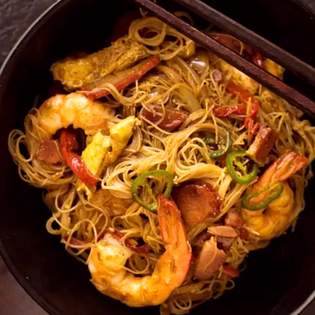 Recipe preview How to make Traditional Singapore Noodles