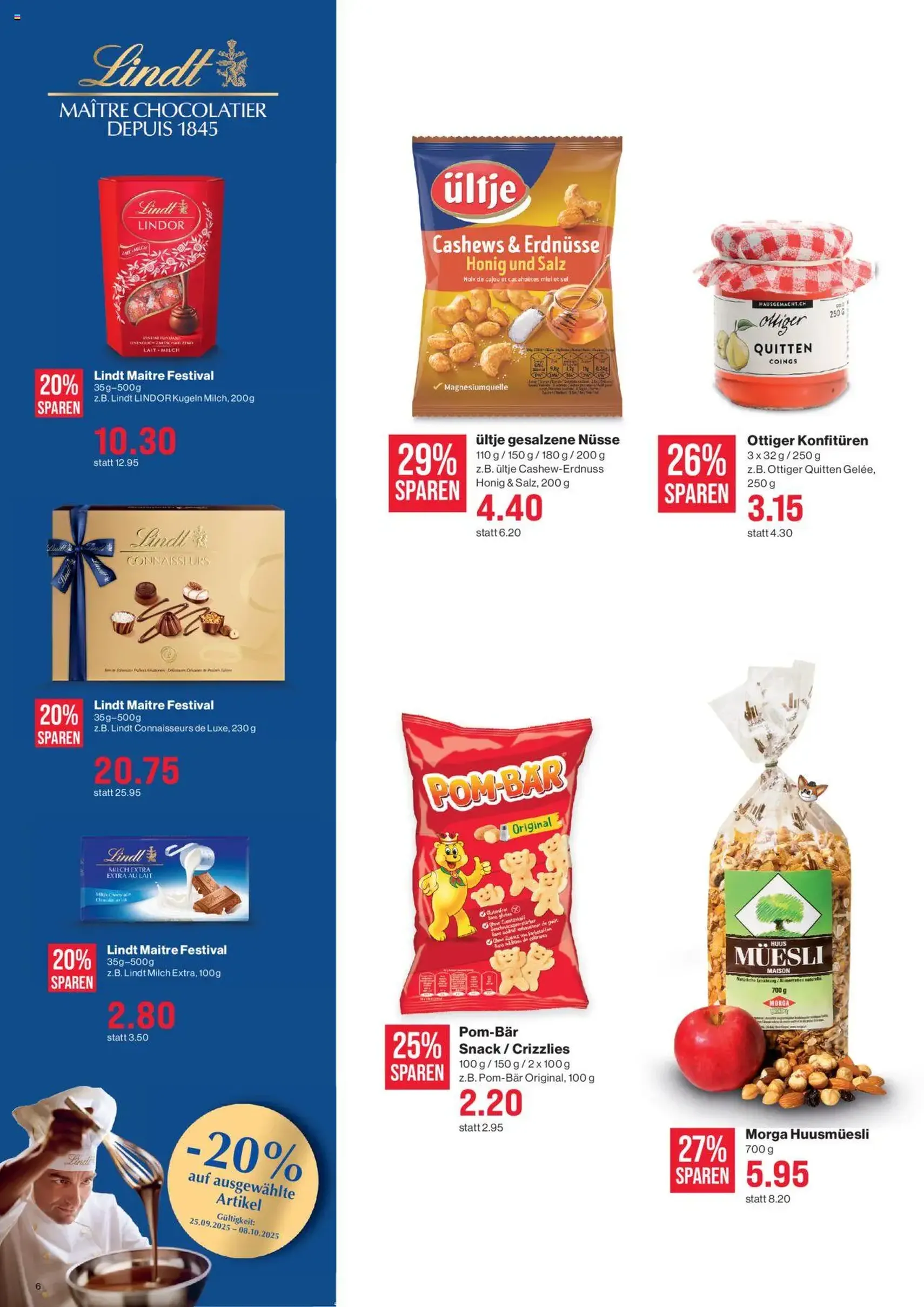 SPAR Aktionen - Gültiger Prospekt ab 25.09.2025, Seite 6 von insgesamt 24