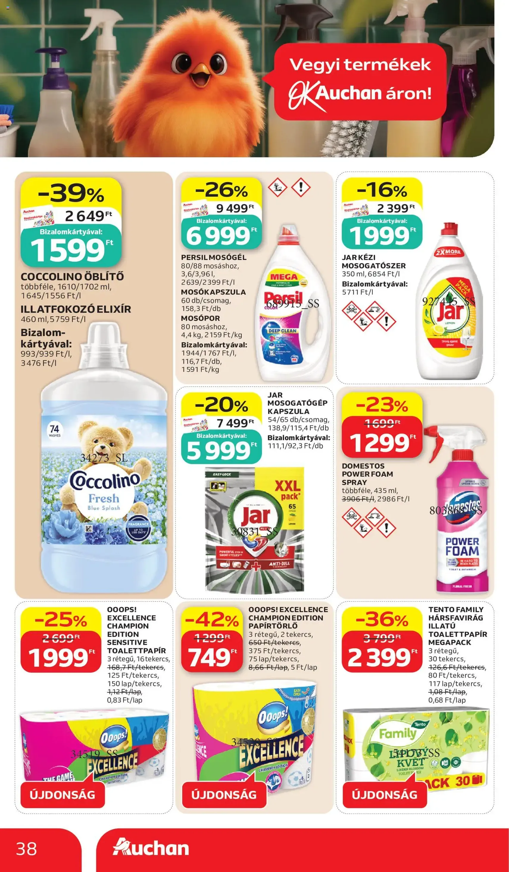 Auchan akciós újság - 2026.06.11. érvényes szórólap 38 oldal 46 oldalból