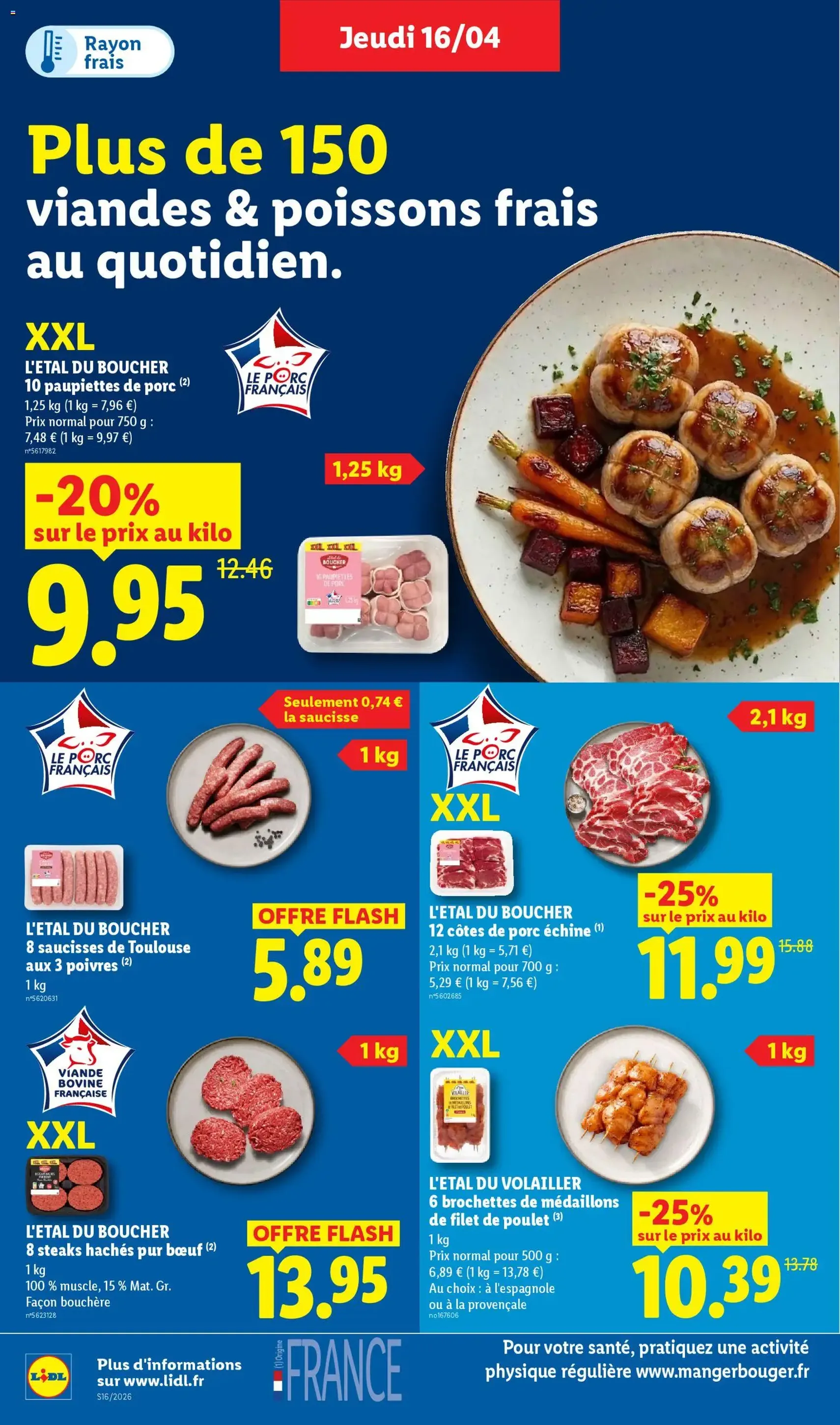 LIDL catalogue - brochure valable à partir du 16/04/2026, page 6 sur 67