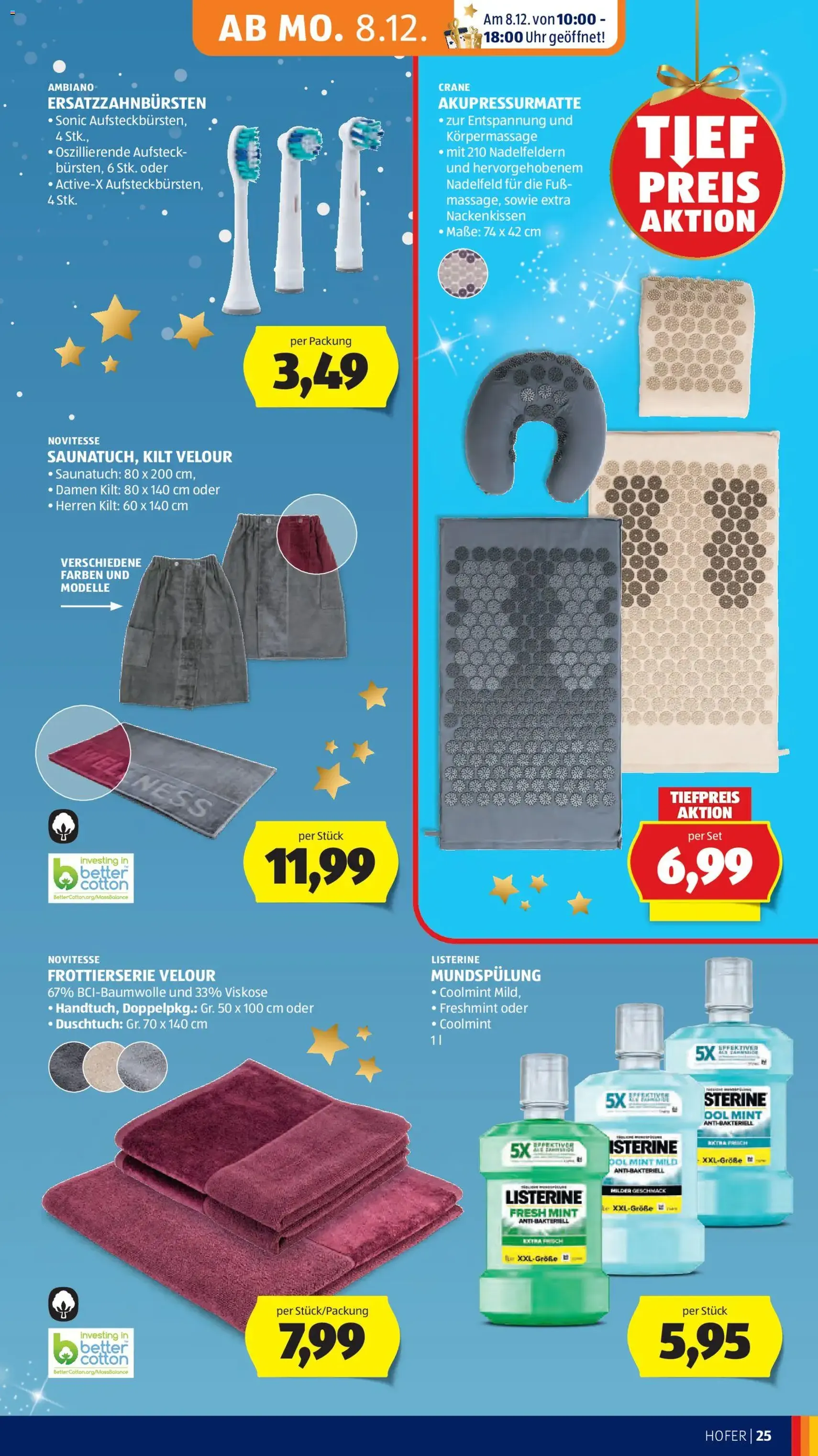 Hofer Flugblatt - Gültiger Prospekt ab 05.12.2025, Seite 39 von insgesamt 60