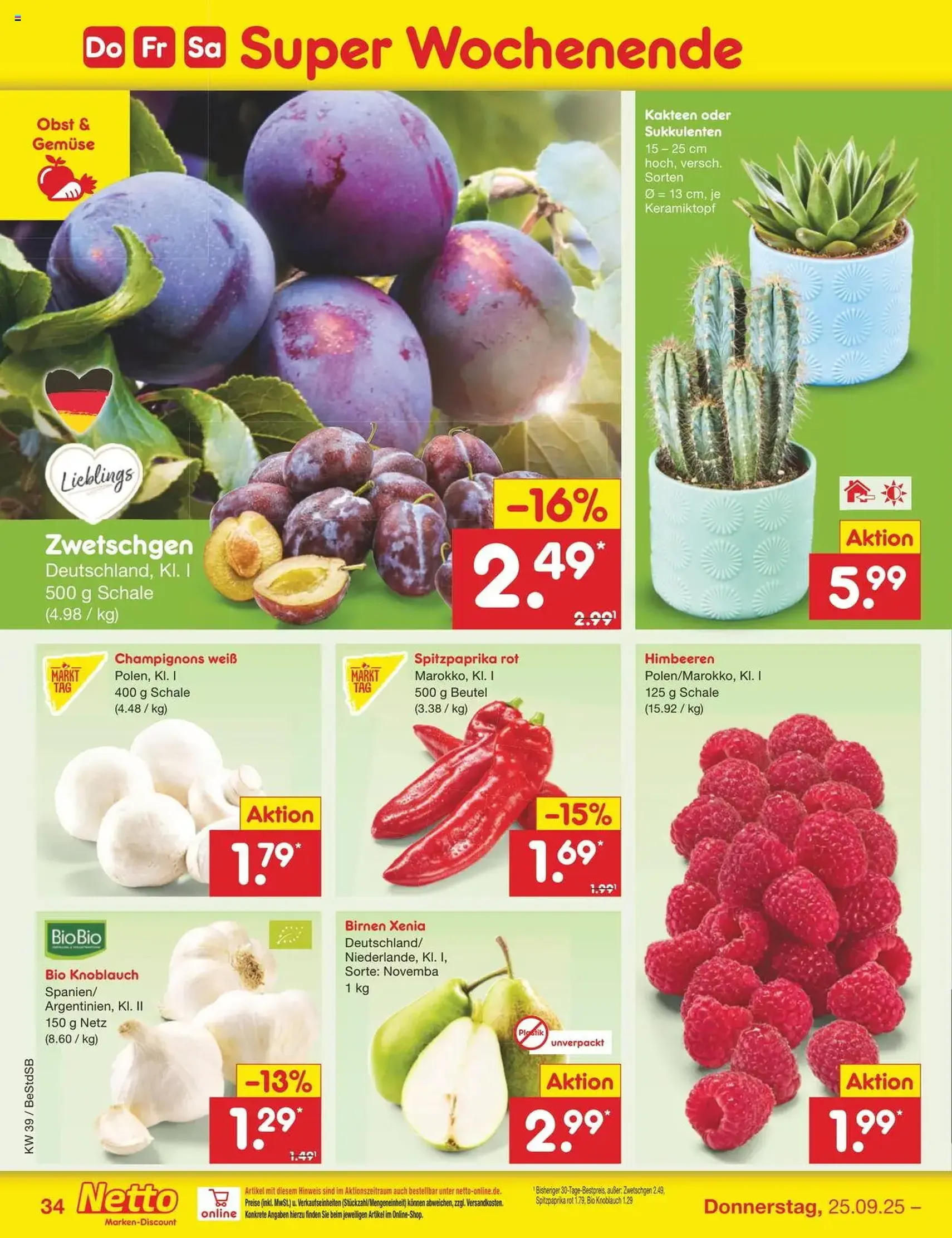 Netto Marken-Discount Prospekt - Gültiger Prospekt ab 22.09.2025, Seite 38 von insgesamt 63