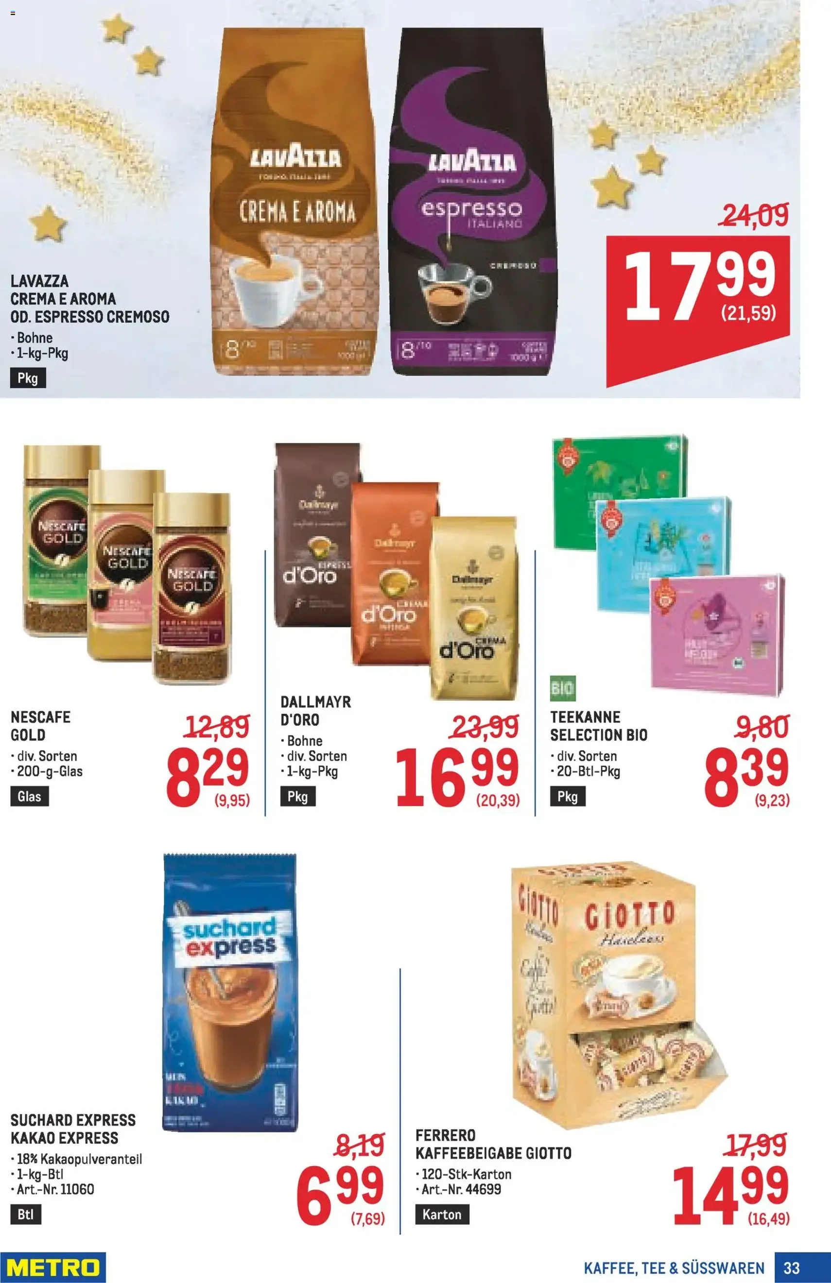 Metro angebote Profi - Gültiger Prospekt ab 27.11.2025, Seite 33 von insgesamt 64