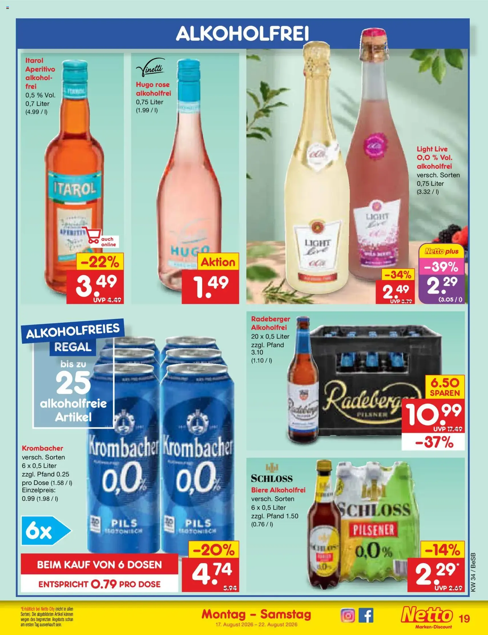 Netto Marken-Discount Prospekt - Gültiger Prospekt ab 17.08.2026, Seite 25 von insgesamt 65