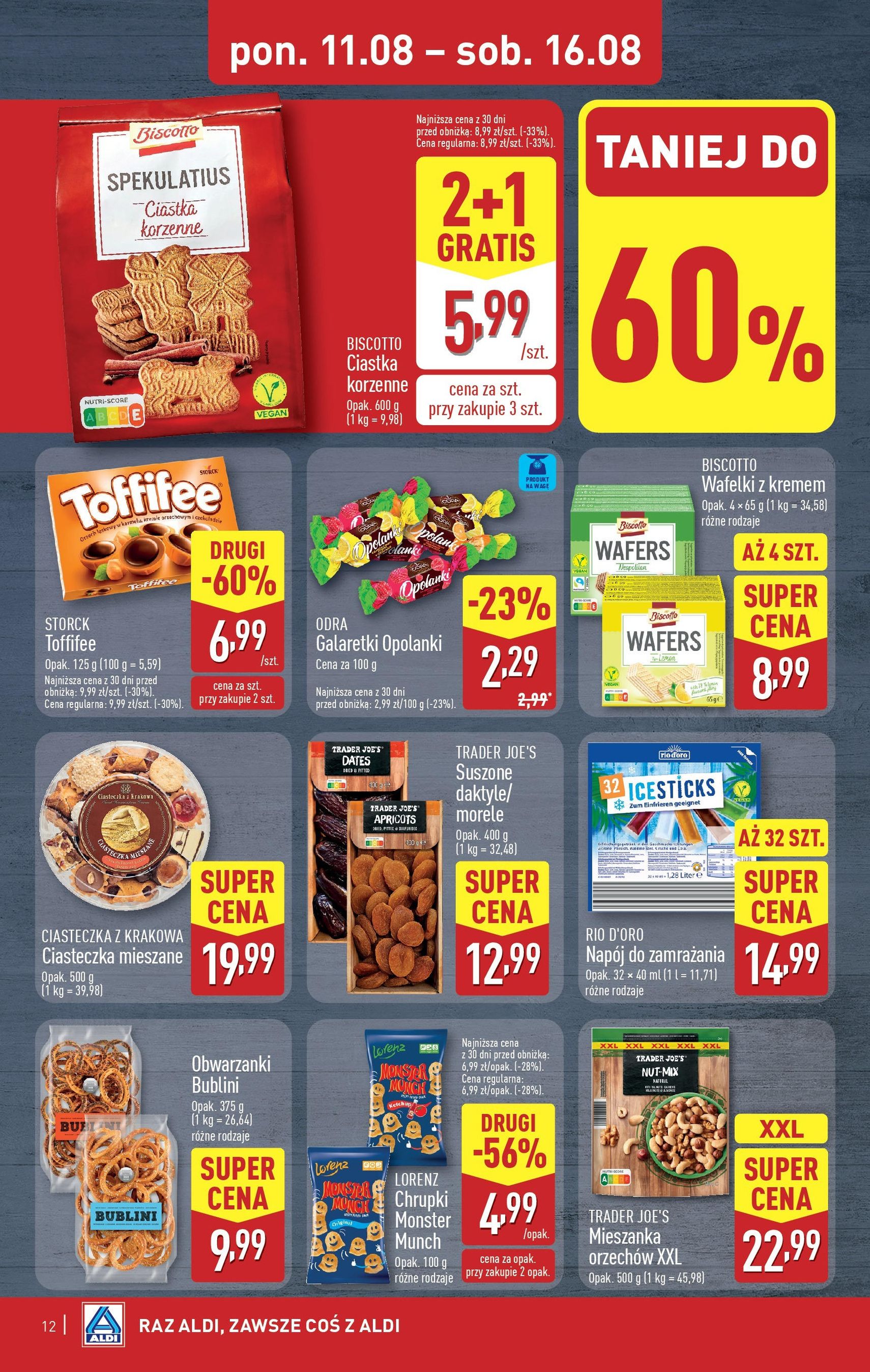 Aldi Gazetka - ważny gazetka od 11.08.2025 strona 12 z 40 Aldi Gazetka - ważny gazetka od 11.08.2025 strona 12 z 40
