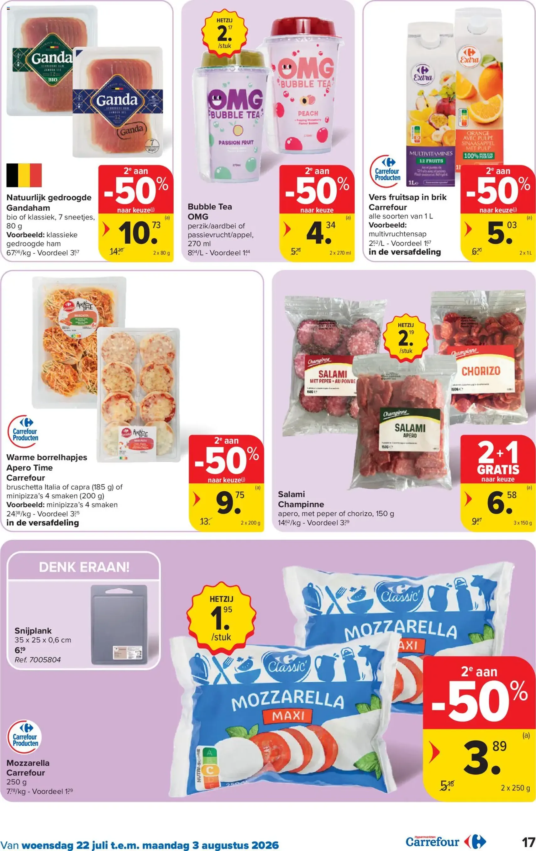 Carrefour folder week 30 - geldige folder vanaf 22/07/2026 pagina 17 van 40