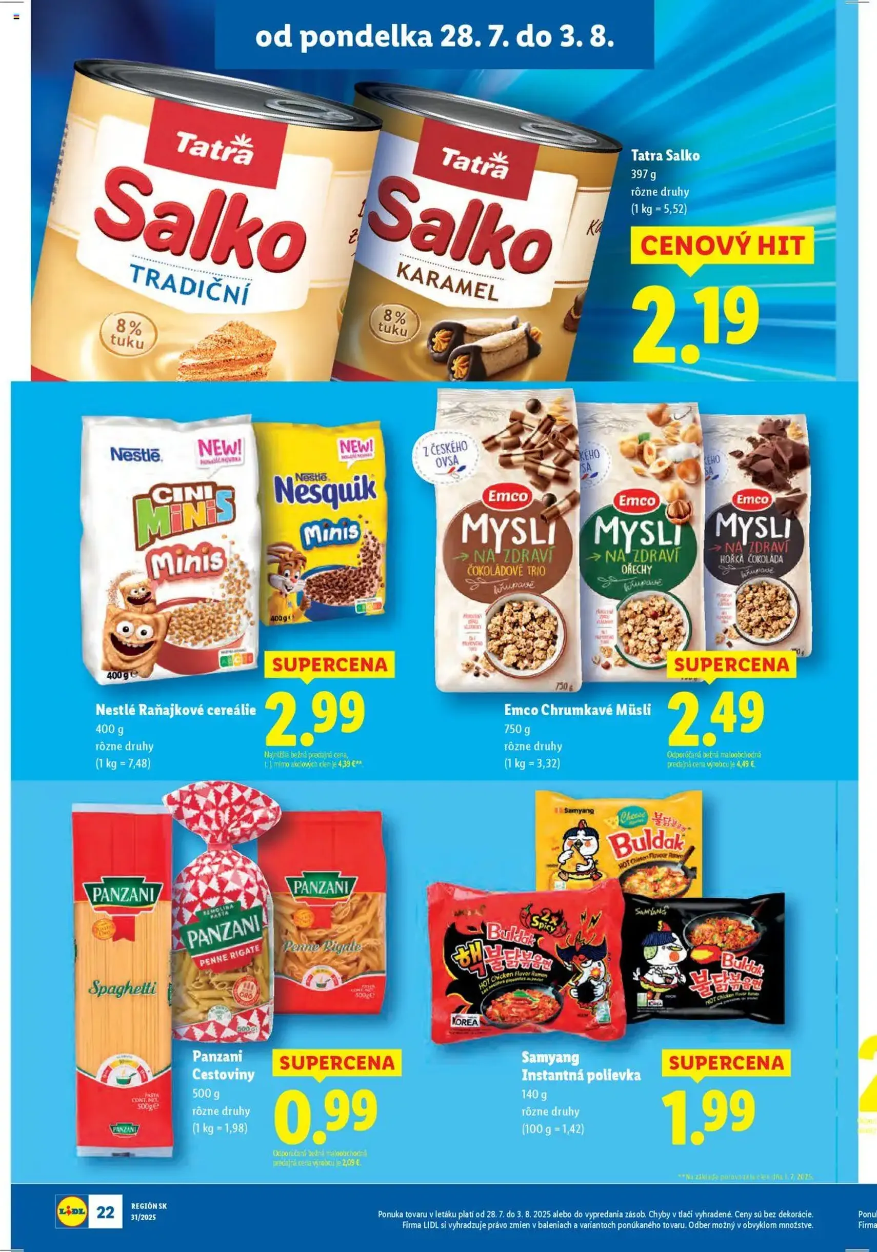 Lidl leták - platný leták od 28.07.2025 strana 22 z 87 Lidl leták - platný leták od 28.07.2025 strana 22 z 87