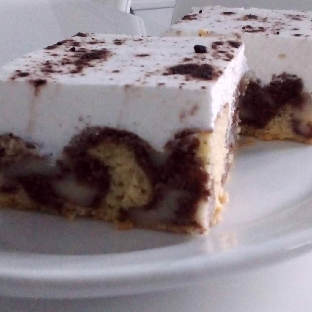 Dolce al budino fresco