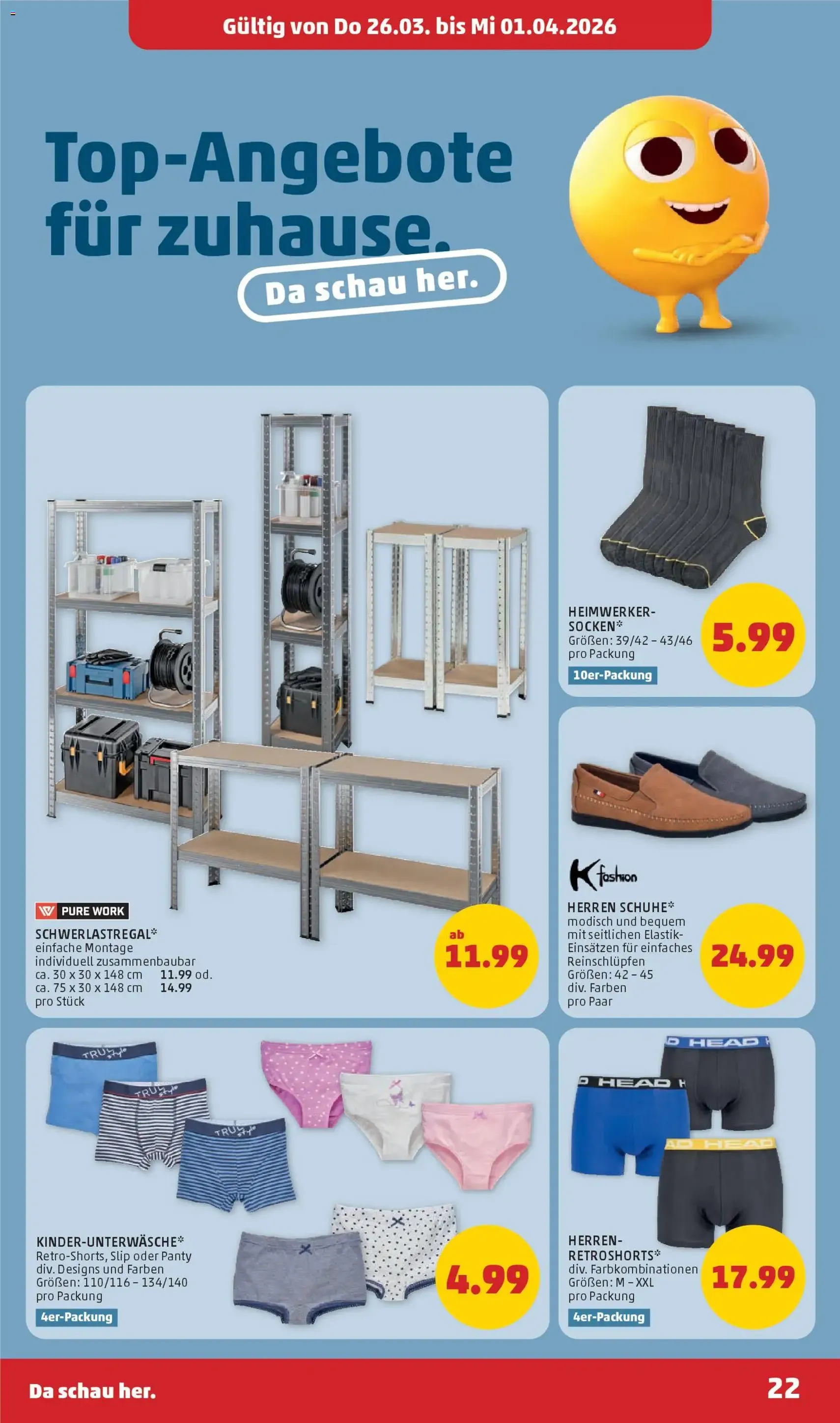 Penny Markt - Flugblatt - Gültiger Prospekt ab 26.03.2026, Seite 22 von insgesamt 32