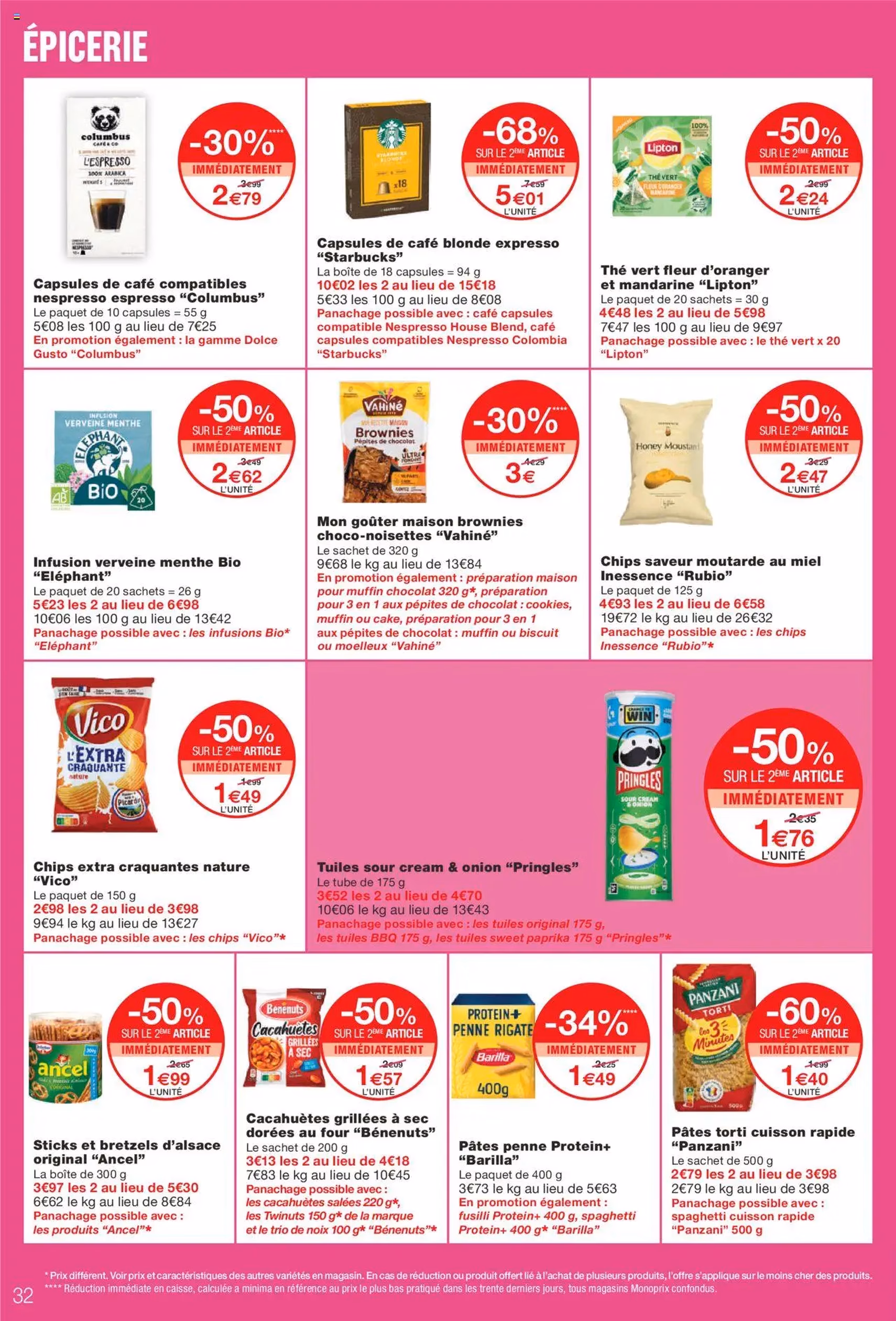 Monoprix catalogue - brochure valable à partir du 23/09/2025, page 32 sur 56 Monoprix catalogue - brochure valable à partir du 23/09/2025, page 32 sur 56
