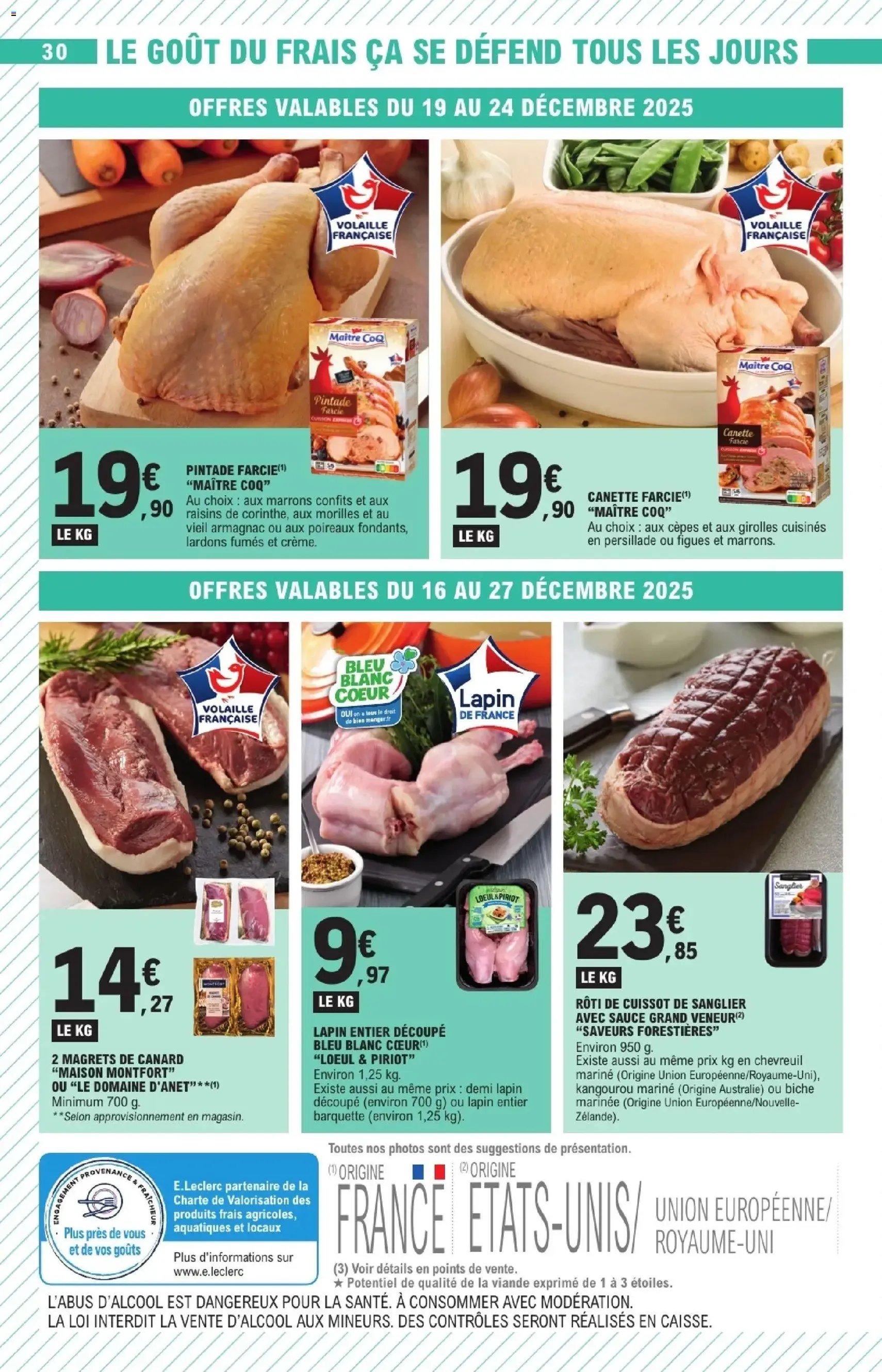 E.Leclerc catalogue semaine 51 - brochure valable à partir du 16/12/2025, page 30 sur 64