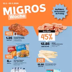 Migros aktionen - Prospekt Vorschau gültig ab 15.05.2026
