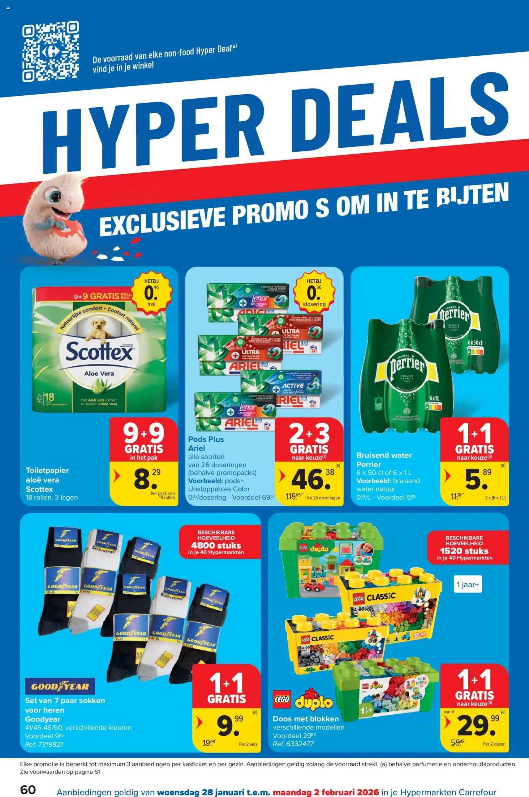 Carrefour folder week 5 - geldige folder vanaf 28/01/2026 pagina 60 van 63