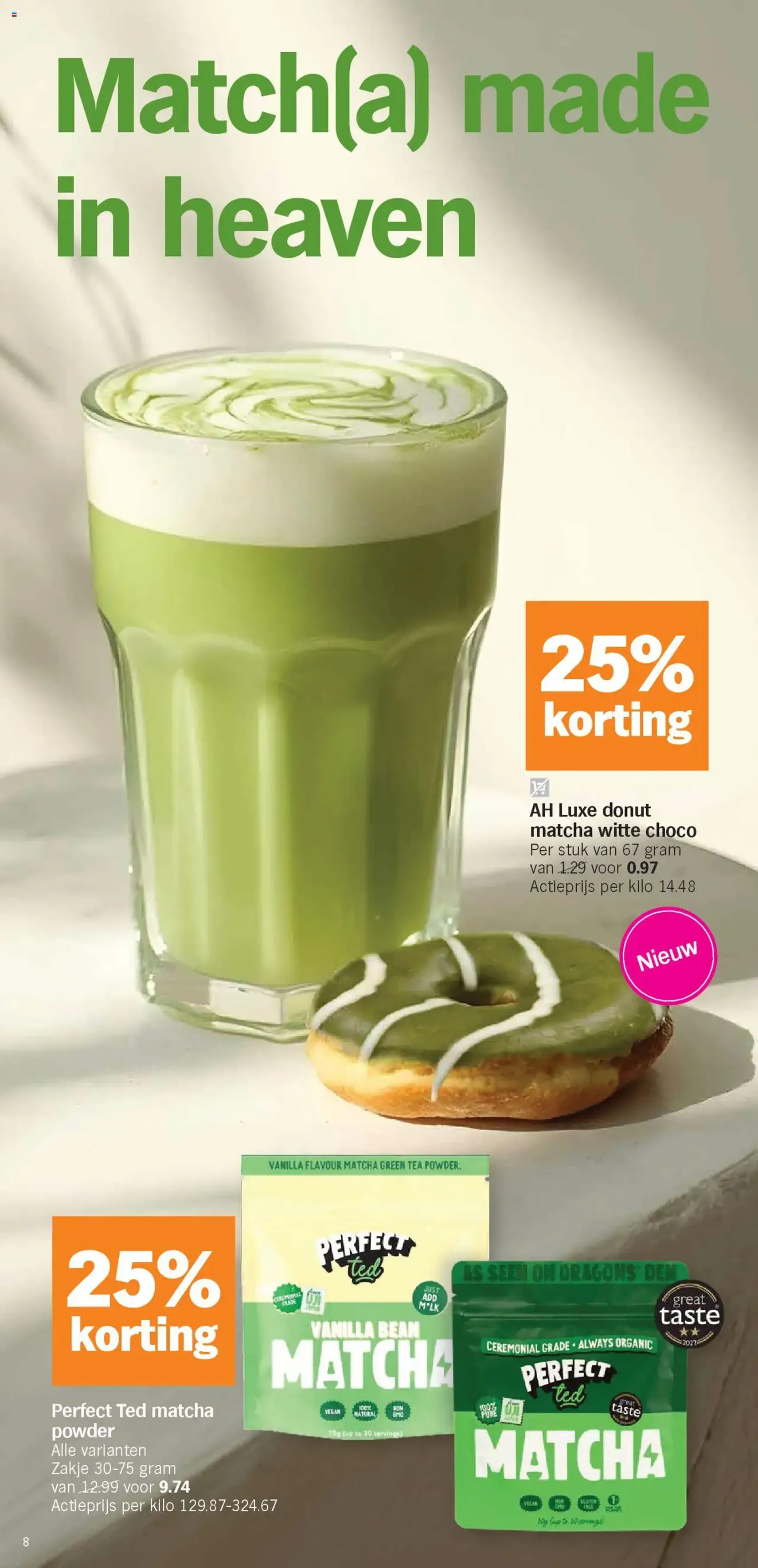 Albert Heijn folder week / de la semaine 28 - geldige folder vanaf 07/07/2025 pagina 8 van 18