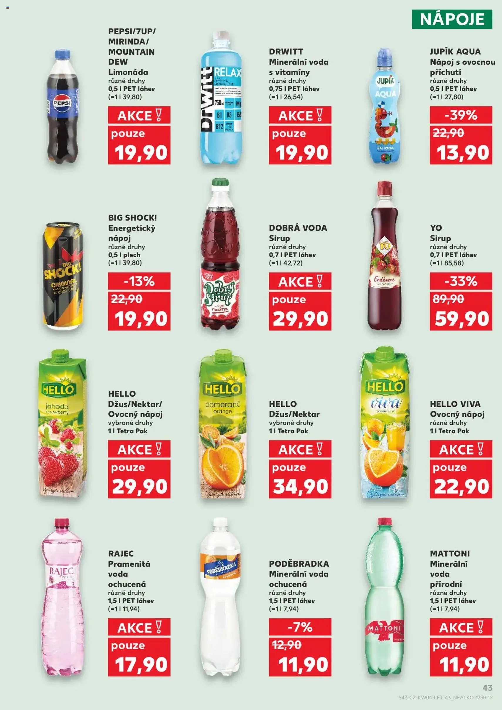 Kaufland leták - platný leták od 21.01.2026 strana 43 z 60