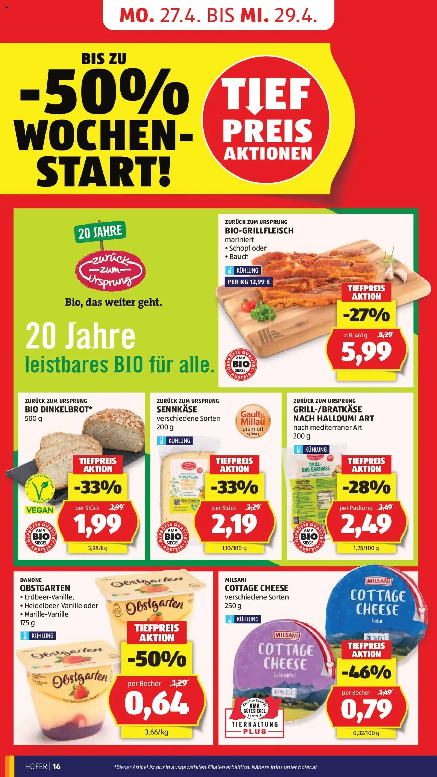 Hofer Flugblatt - Gültiger Prospekt ab 22.04.2026, Seite 18 von insgesamt 41