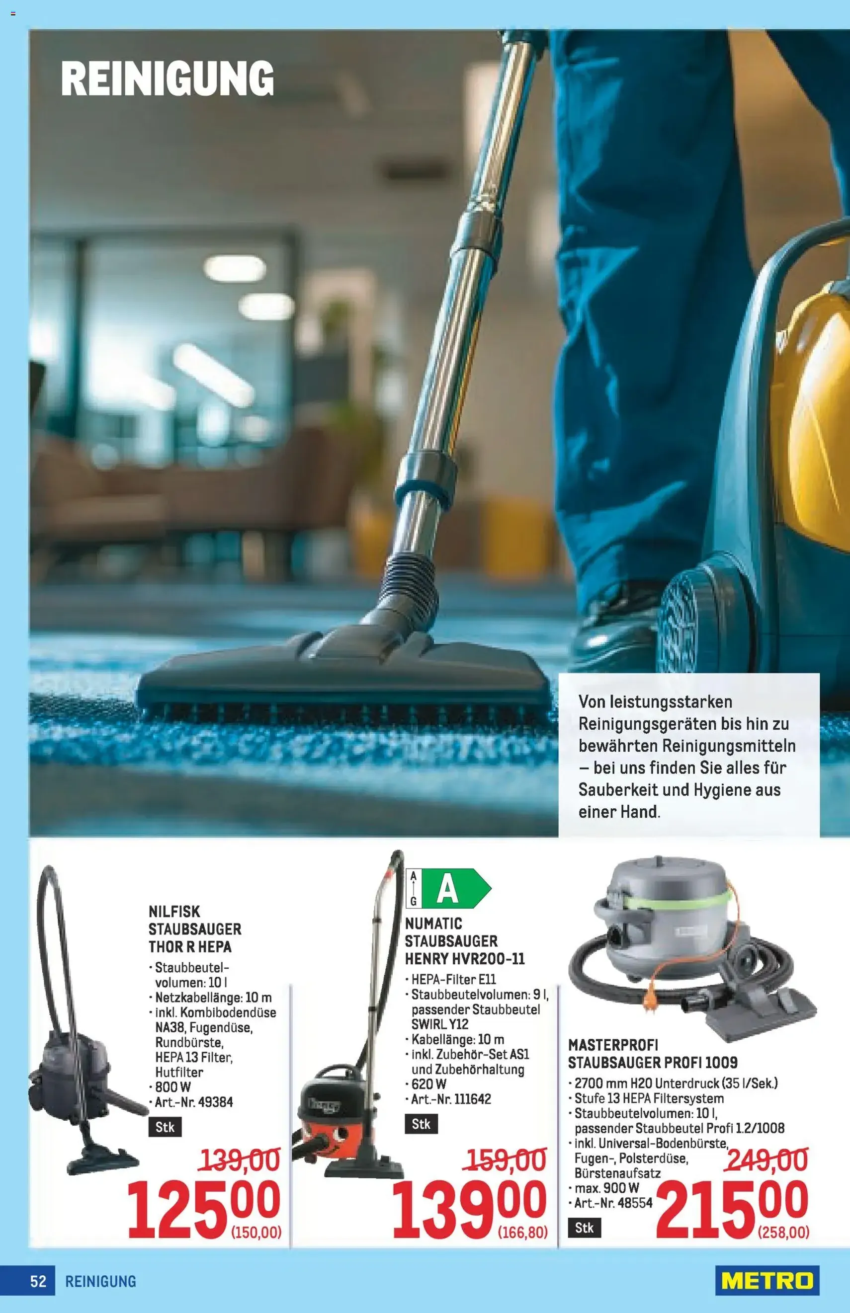 Metro angebote Profi - Gültiger Prospekt ab 05.03.2026, Seite 52 von insgesamt 72