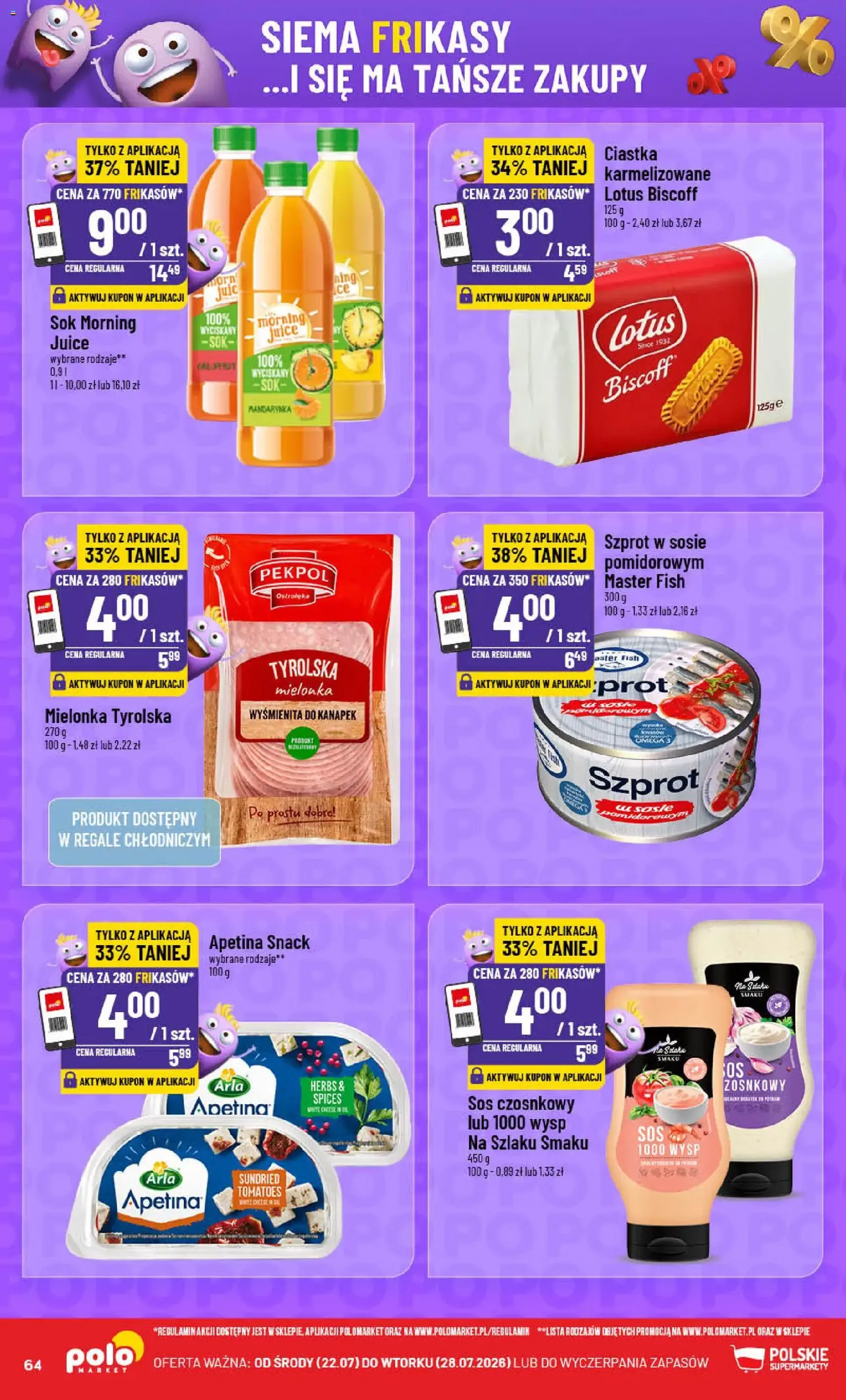 POLOmarket gazetka - ważny gazetka od 22.07.2026 strona 64 z 70