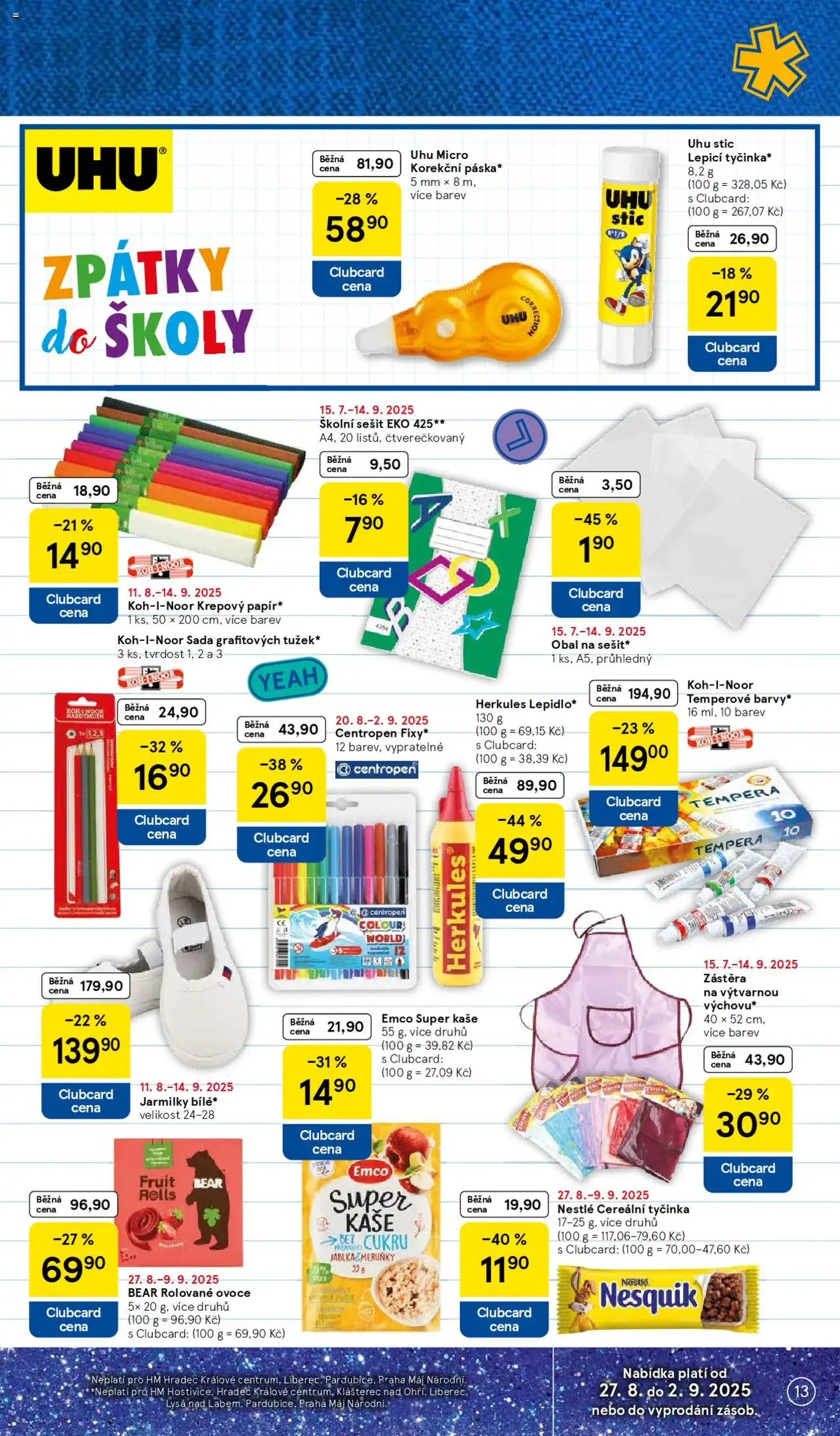 Tesco leták - Hypermarket - platný leták od 27.08.2025 strana 13 z 29