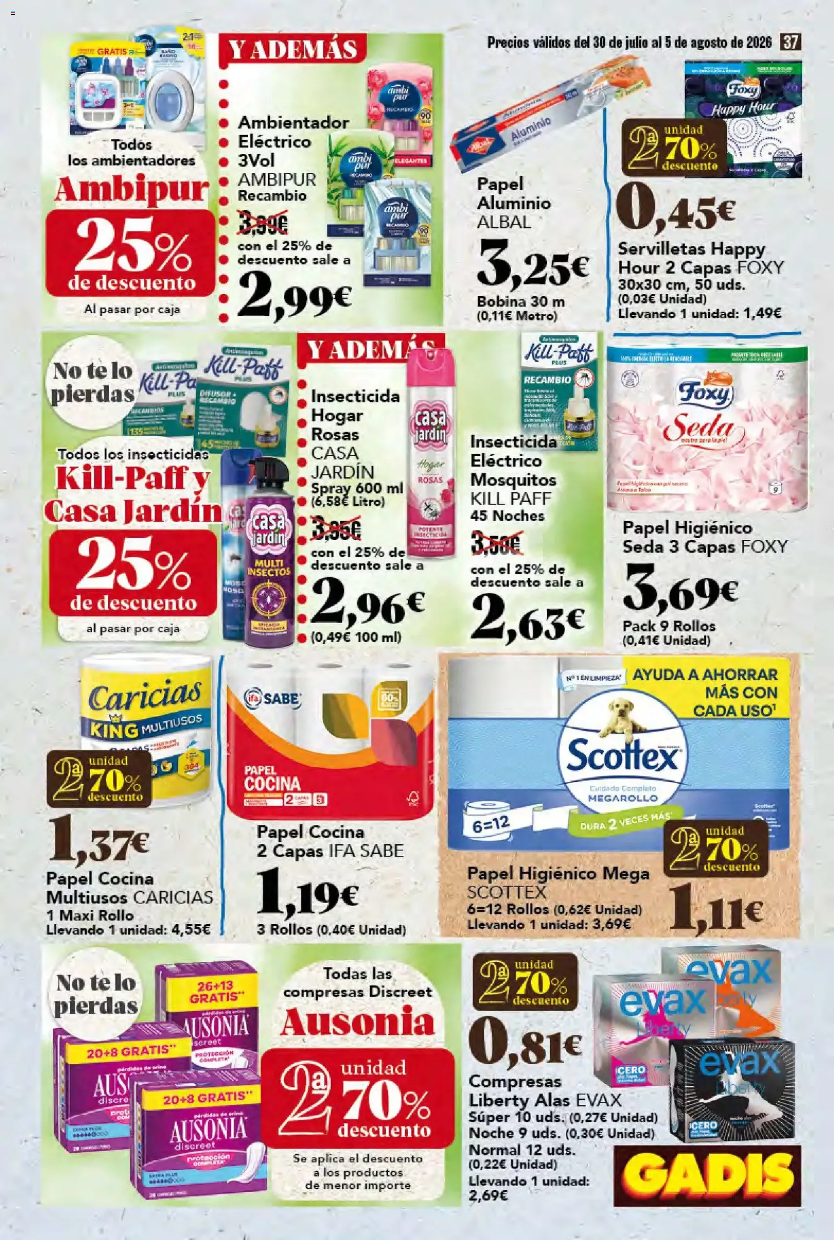 Gadis folleto - folleto válido desde 30/07/2026 página 37 de 40