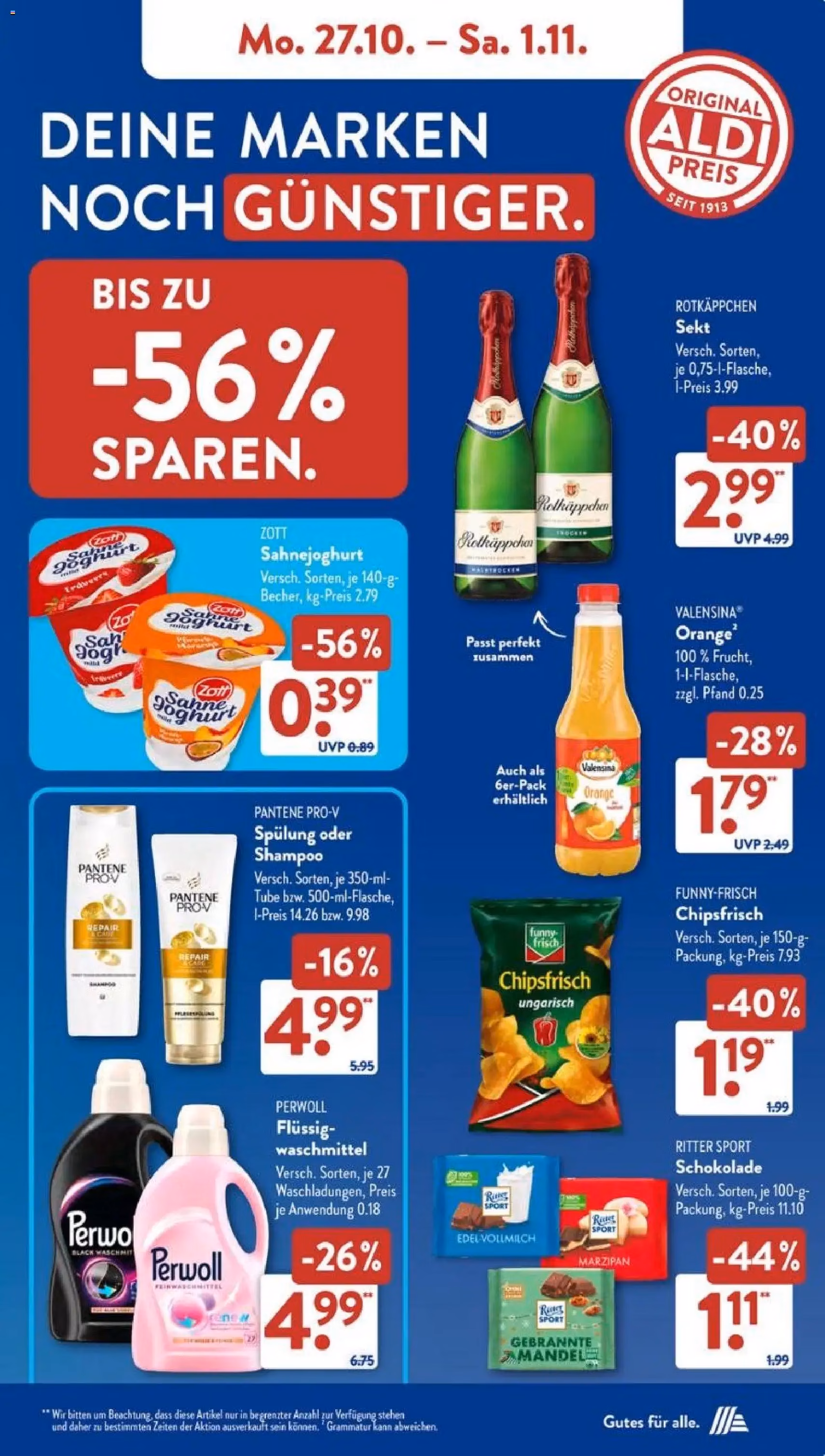 Aldi Süd Prospekt - Gültiger Prospekt ab 27.10.2025, Seite 13 von insgesamt 47 Aldi Süd Prospekt - Gültiger Prospekt ab 27.10.2025, Seite 13 von insgesamt 47