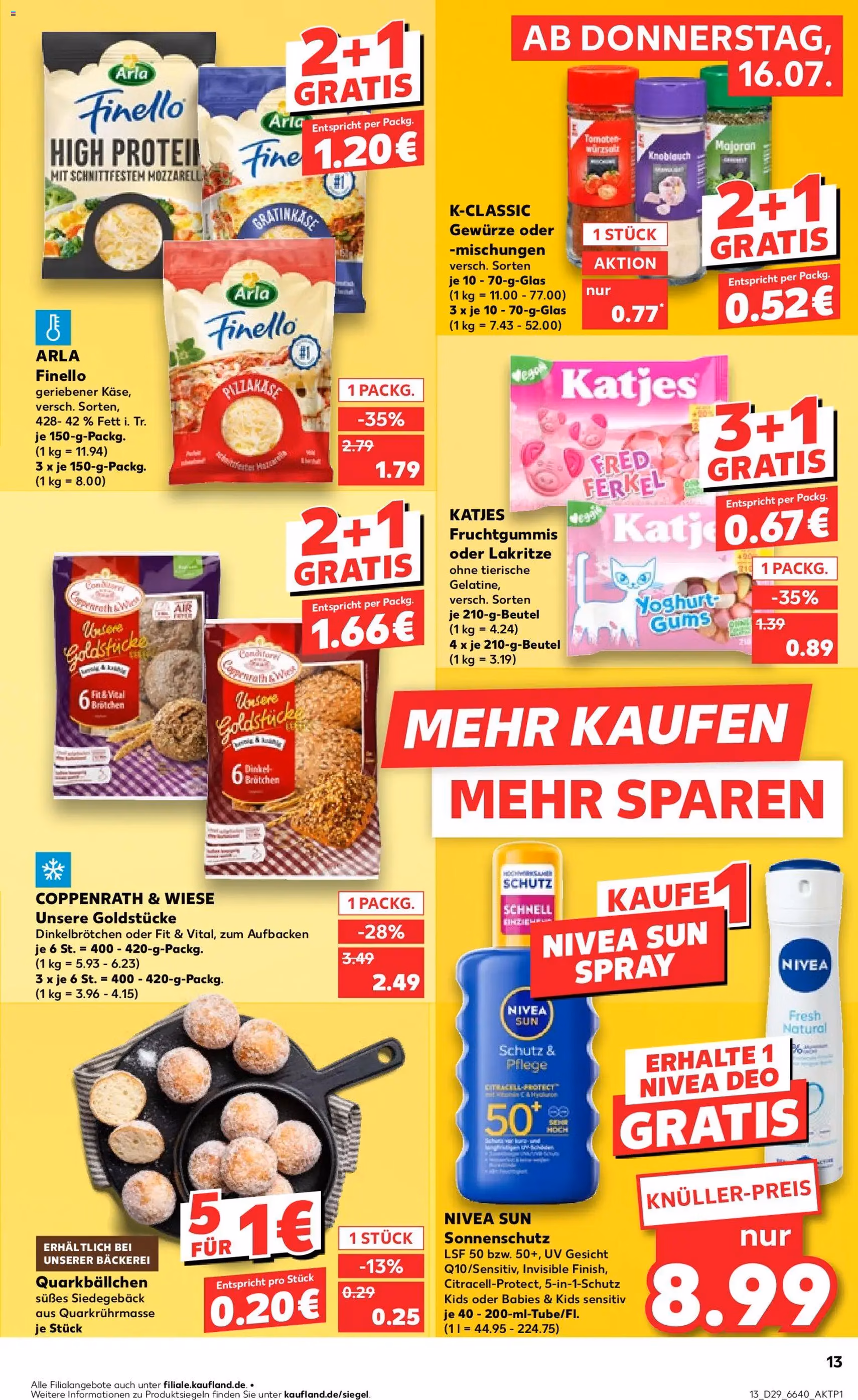 Kaufland Prospekt - Gültiger Prospekt ab 16.07.2026, Seite 13 von insgesamt 56