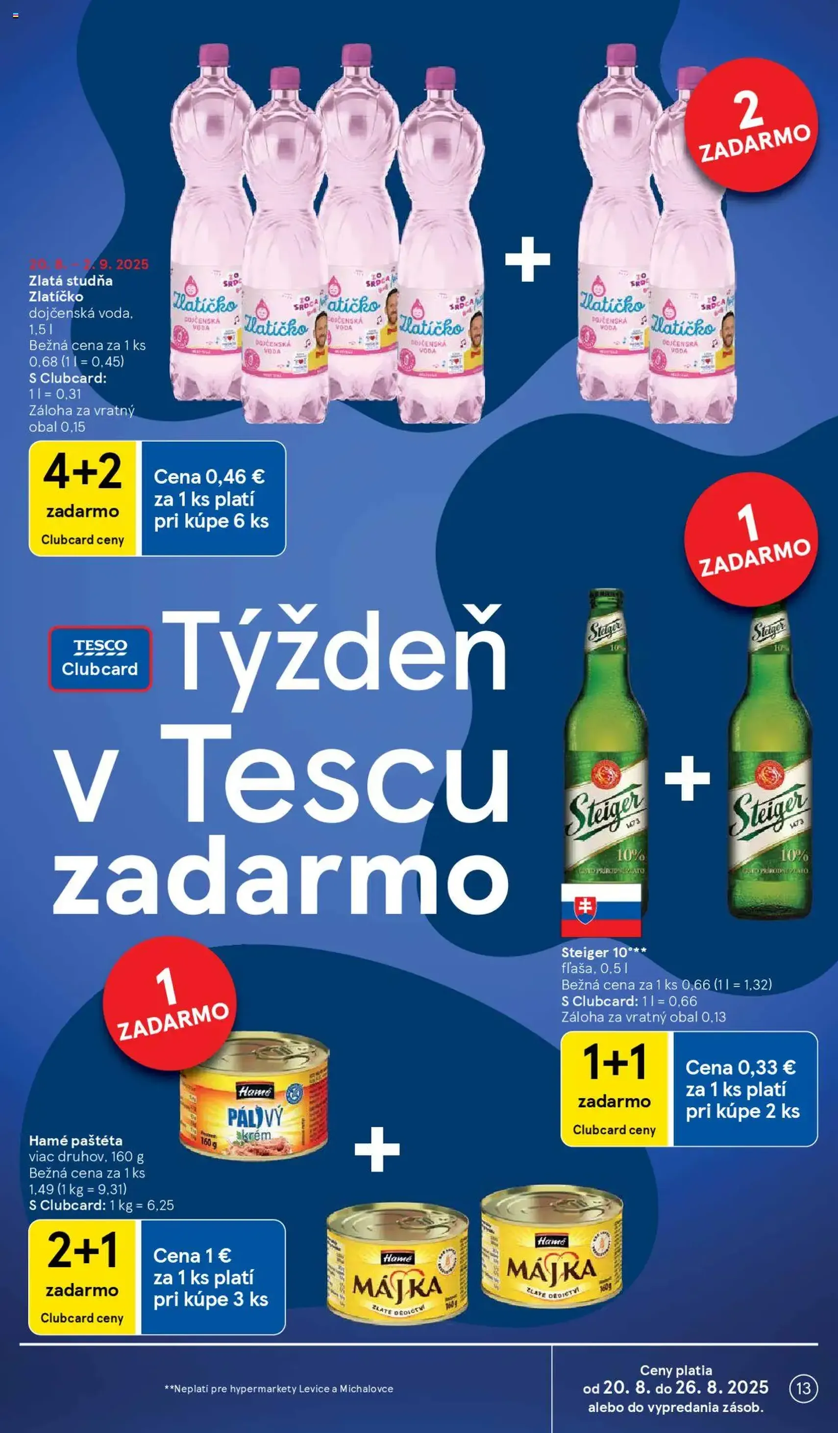 Tesco Hypermarket - leták - platný leták od 20.08.2025 strana 13 z 38