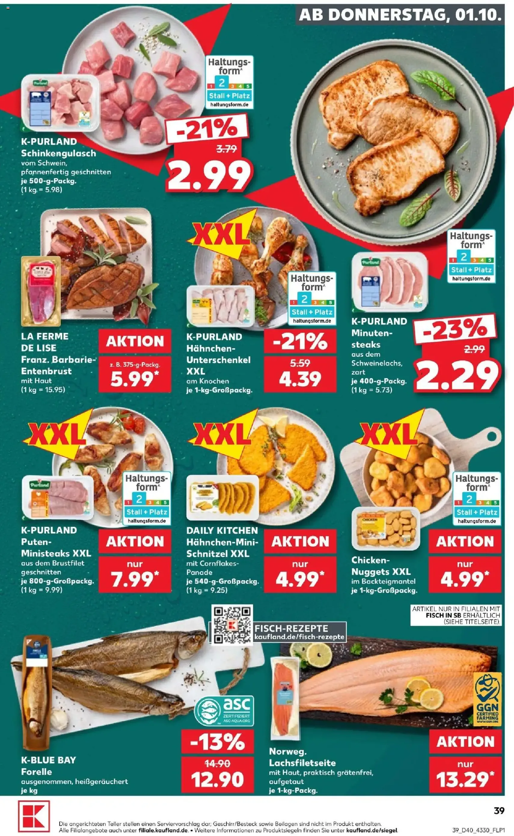 Kaufland Prospekt - Gültiger Prospekt ab 01.10.2026, Seite 43 von insgesamt 70