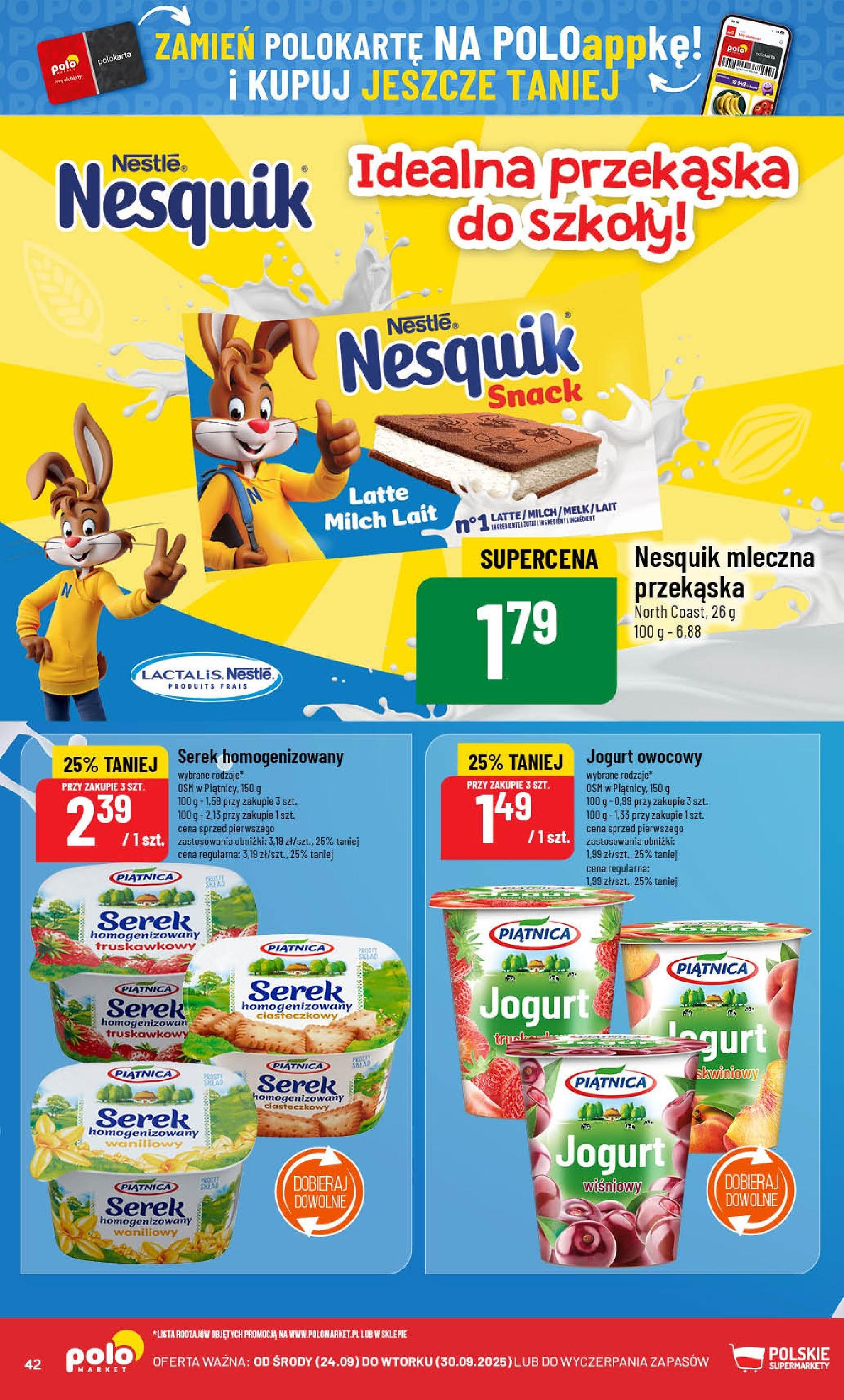 POLOmarket Gazetka - ważny gazetka od 24.09.2025 strona 42 z 76 POLOmarket Gazetka - ważny gazetka od 24.09.2025 strona 42 z 76
