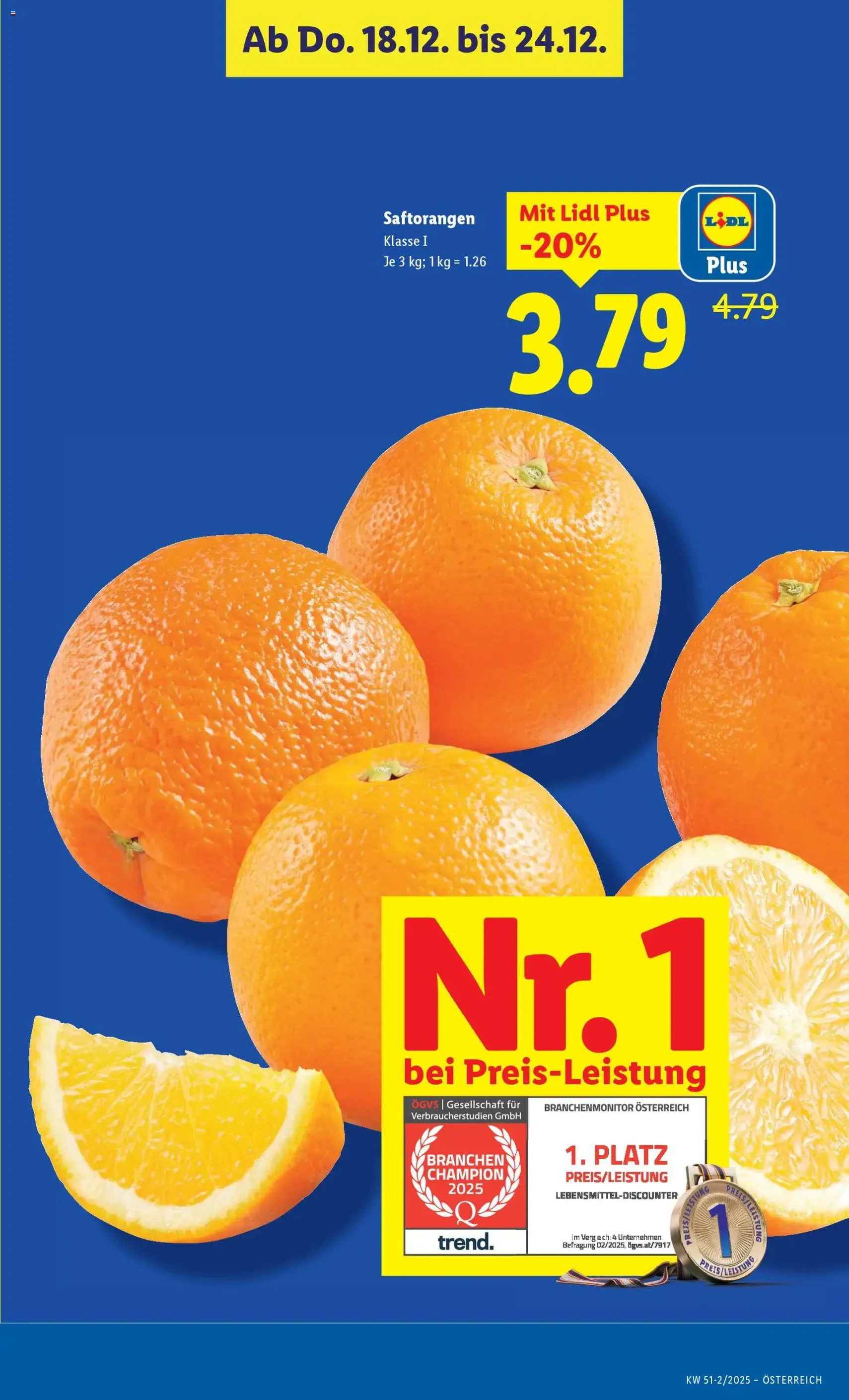 Lidl Flugblatt - Gültiger Prospekt ab 18.12.2025, Seite 3 von insgesamt 50