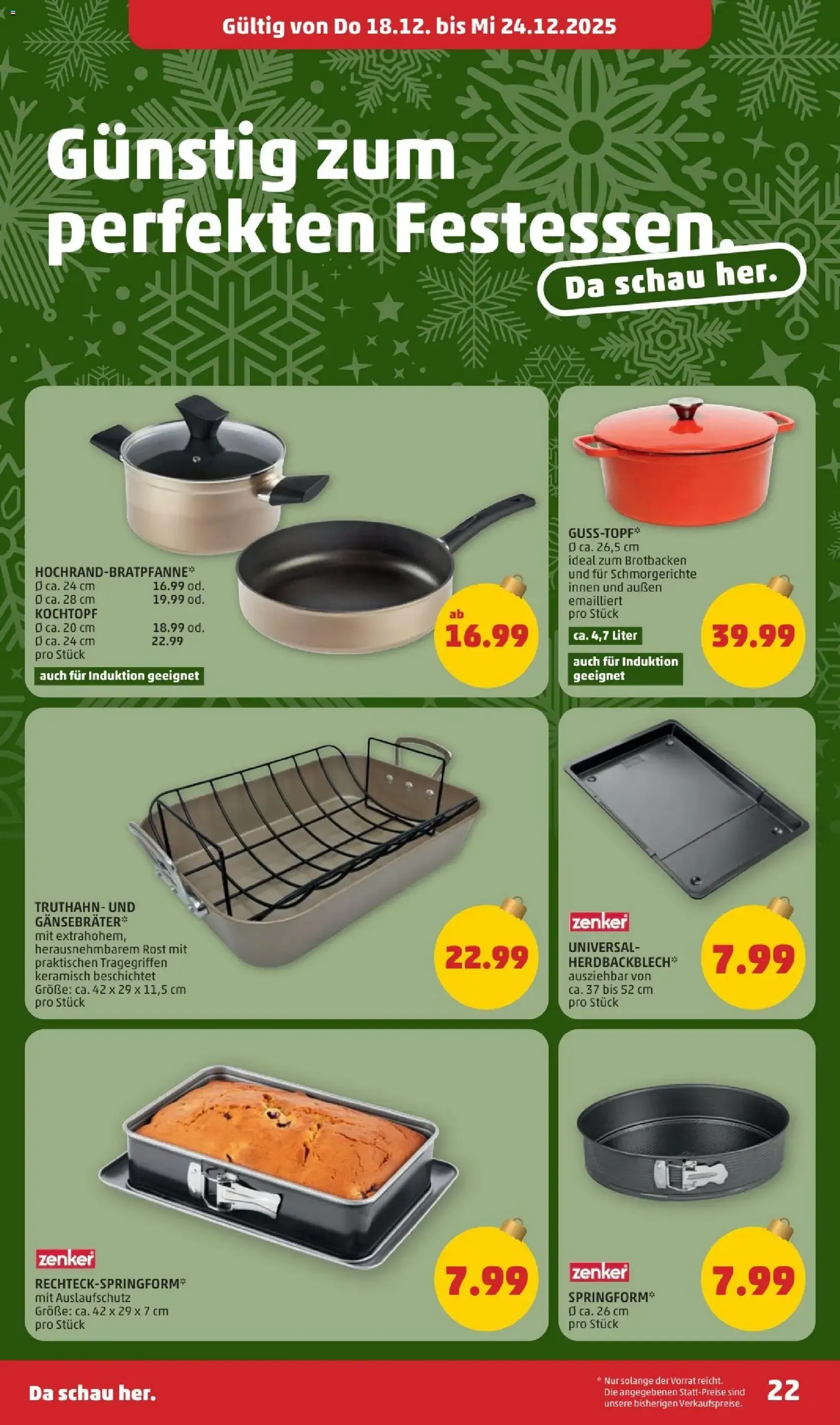 Penny Markt Flugblatt - Gültiger Prospekt ab 18.12.2025, Seite 22 von insgesamt 32