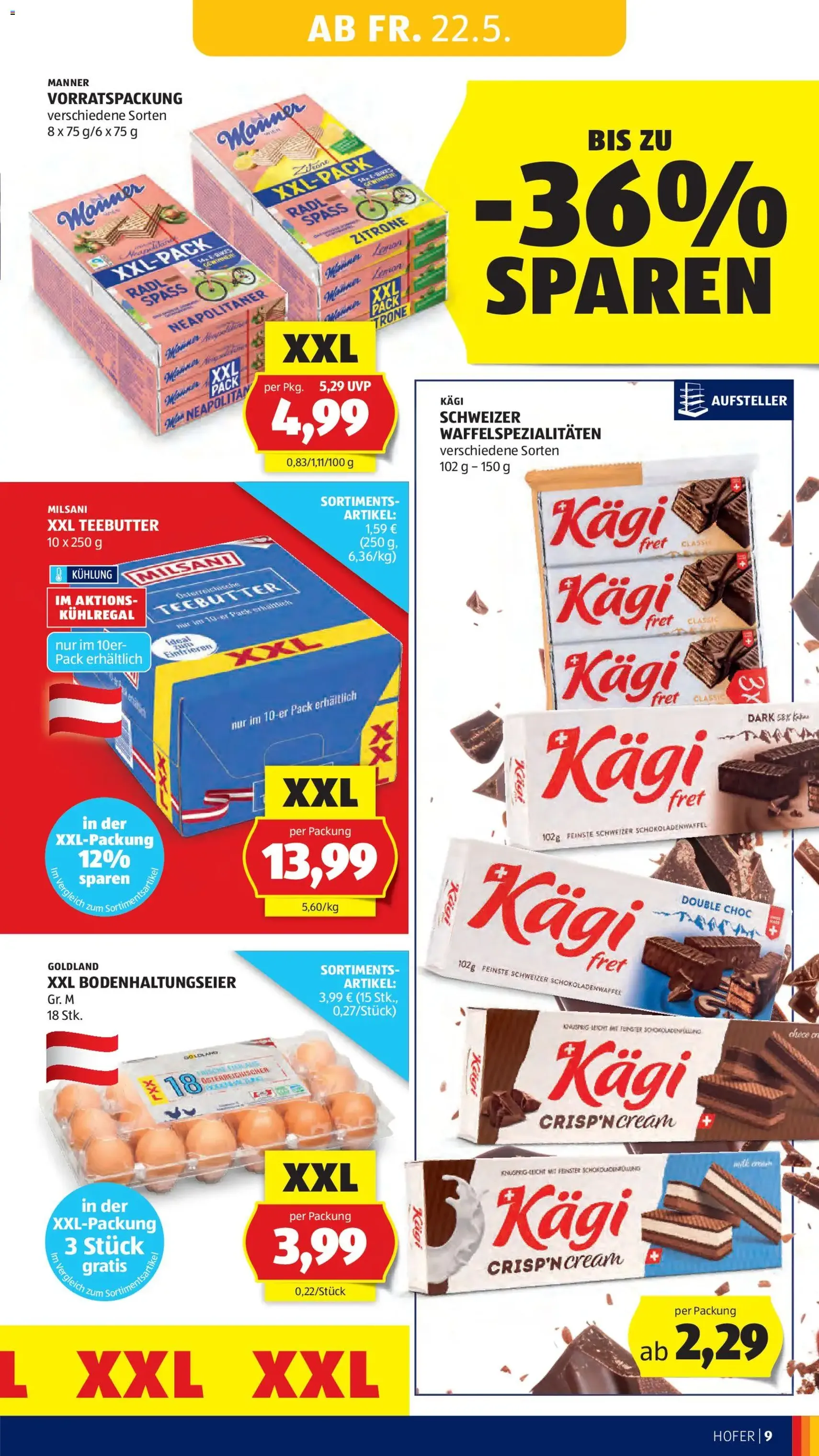 Hofer Flugblatt - Gültiger Prospekt ab 22.05.2026, Seite 13 von insgesamt 46