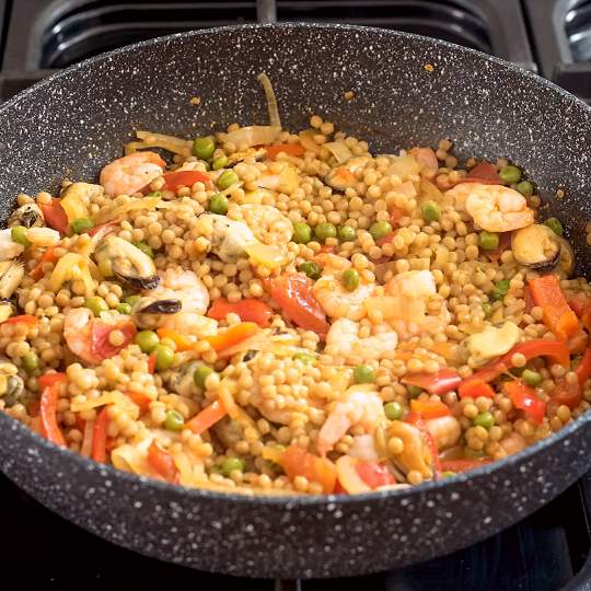 Anteprima ricetta Cous cous di pesce