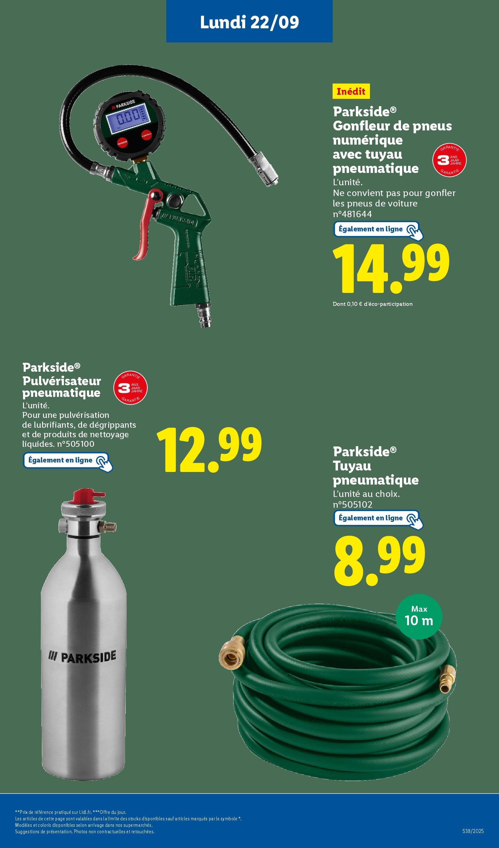 LIDL catalogue semaine 38 - brochure valable à partir du 18/09/2025, page 61 sur 75
