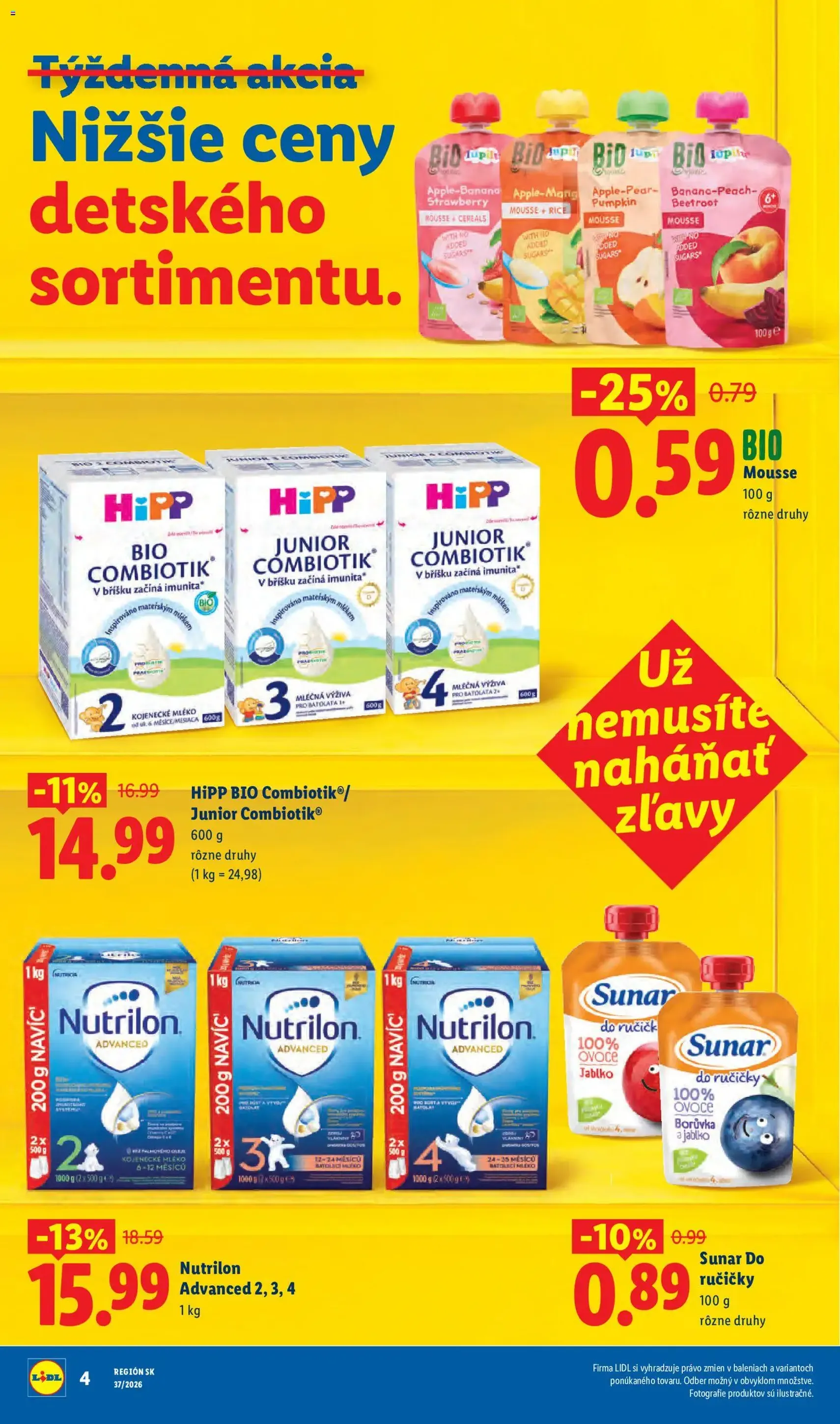 Lidl leták - platný leták od 07.09.2026 strana 4 z 100