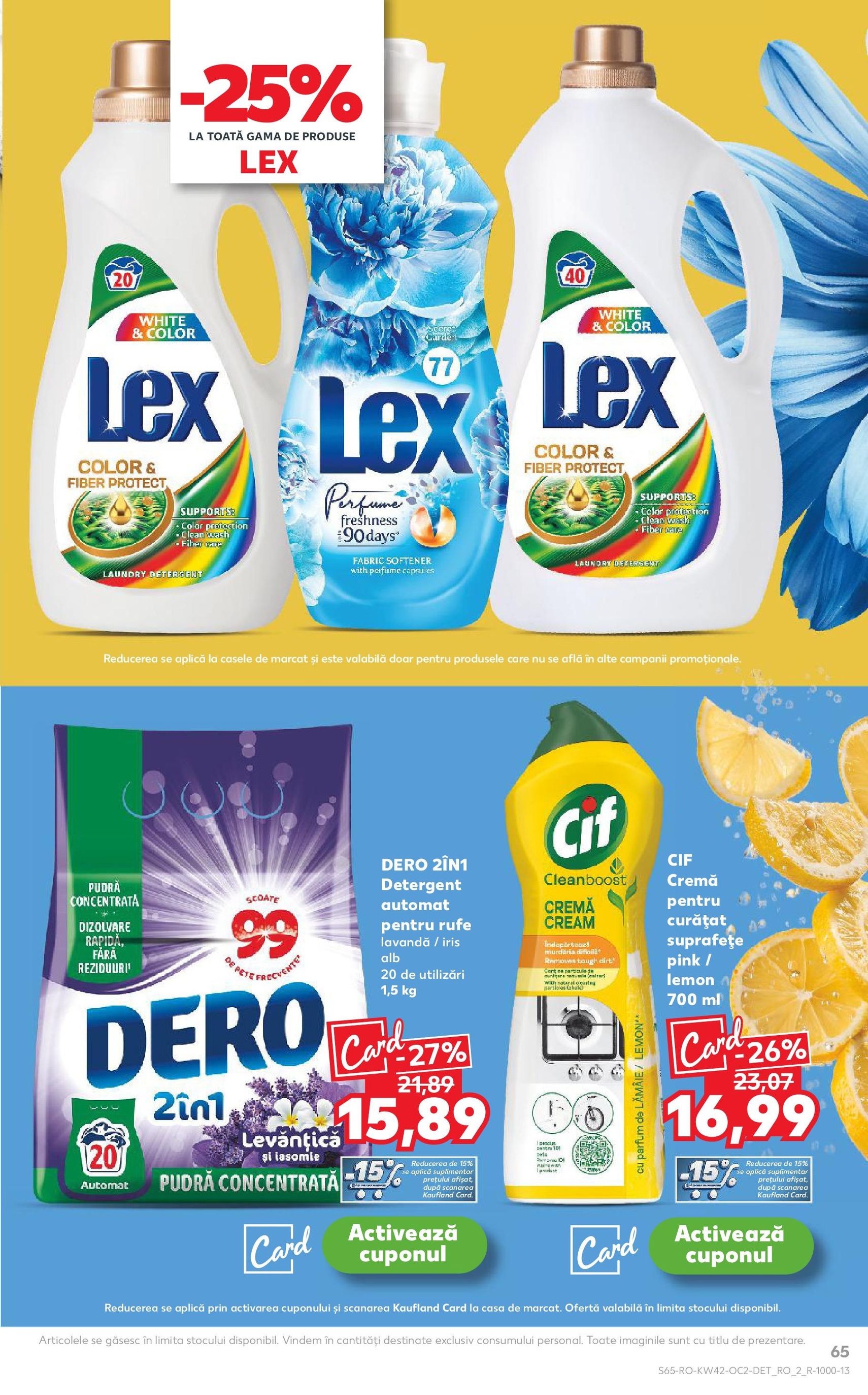 Catalog Kaufland - Bucureşti - cataloage valabile începând cu 15.10.2025 pagina 65 din 70 Catalog Kaufland - Bucureşti - cataloage valabile începând cu 15.10.2025 pagina 65 din 70