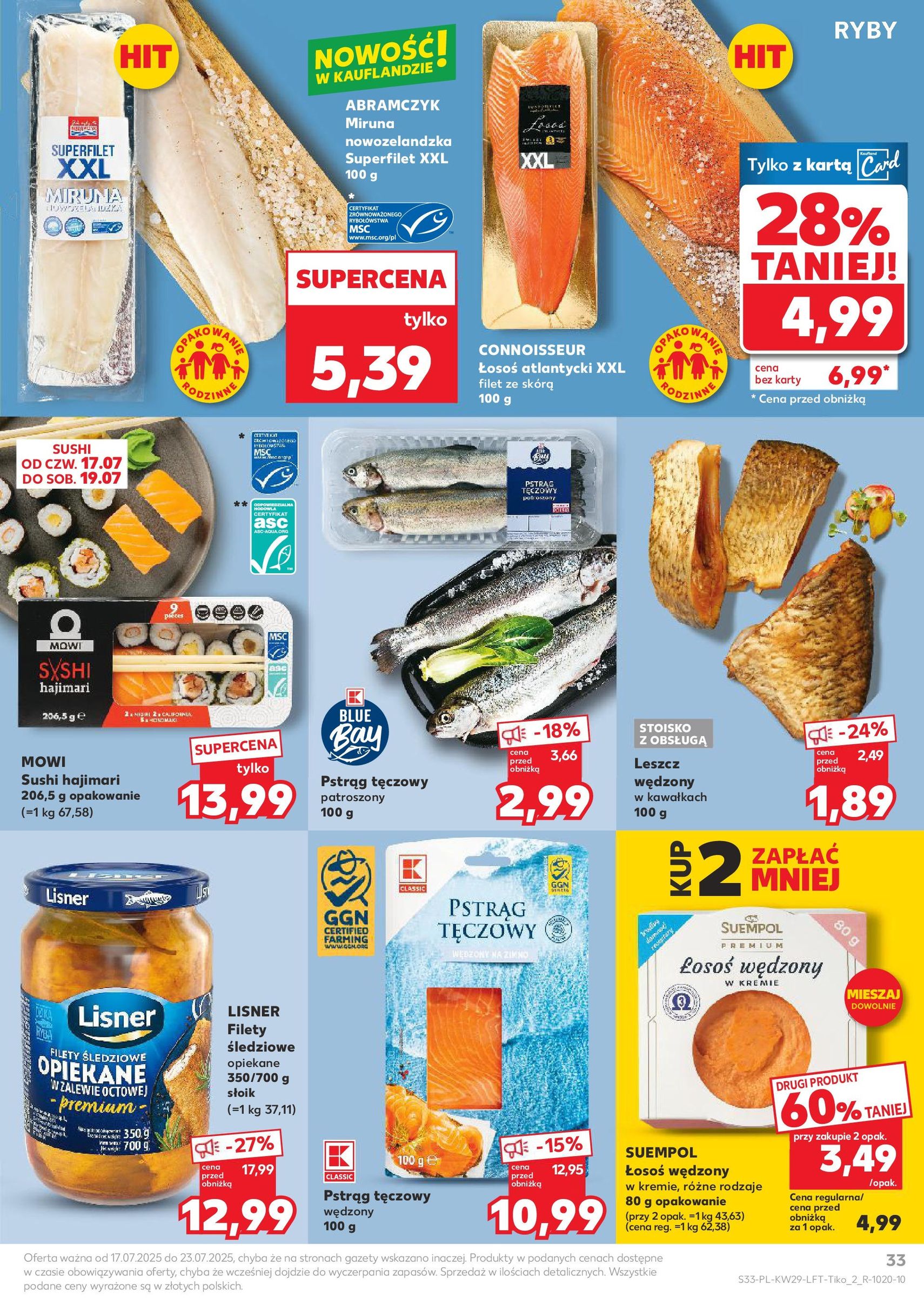 Kaufland gazetka - ważny gazetka od 17.07.2025 strona 33 z 53 Kaufland gazetka - ważny gazetka od 17.07.2025 strona 33 z 53