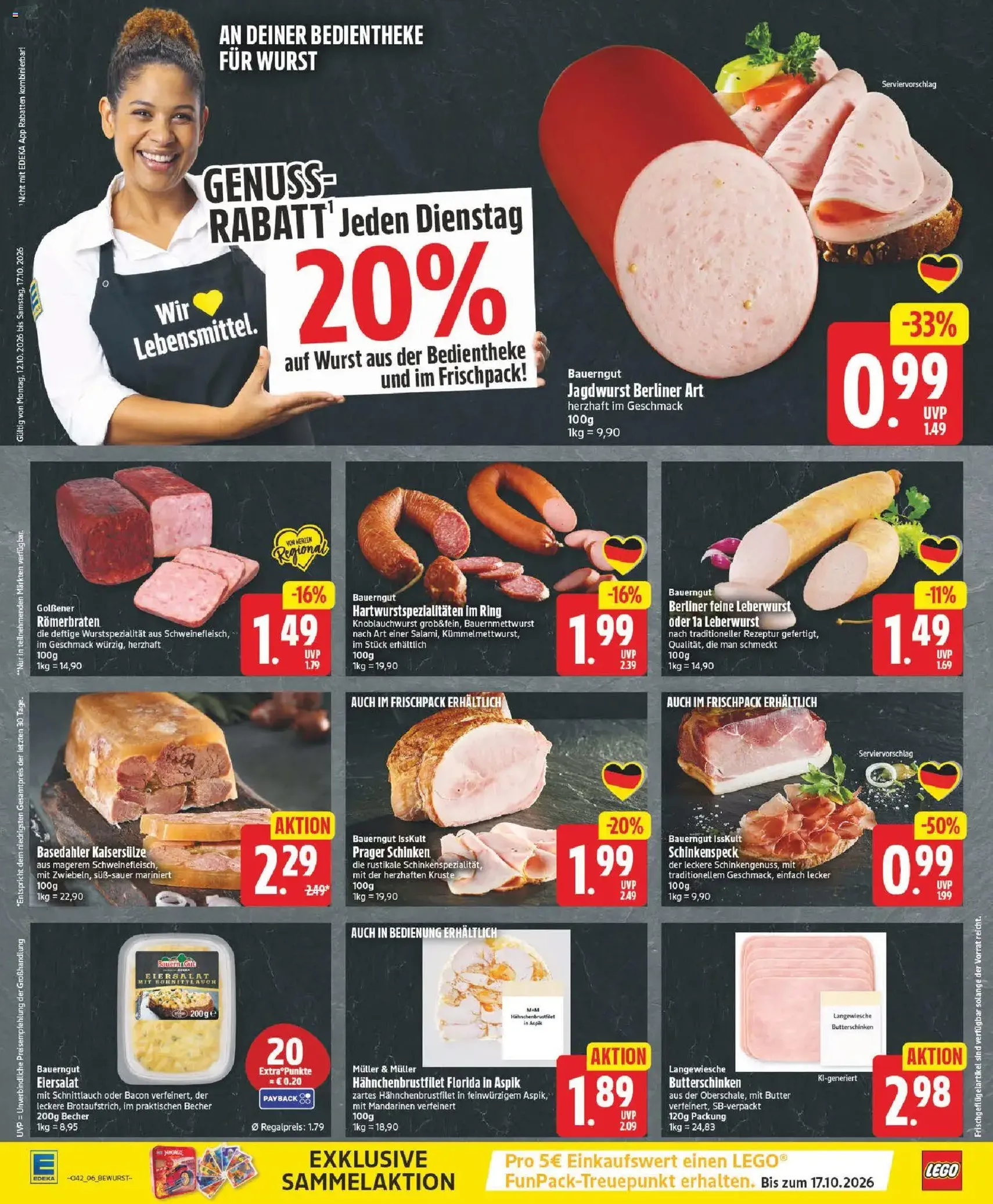 Edeka Prospekt - Gültiger Prospekt ab 12.10.2026, Seite 6 von insgesamt 27