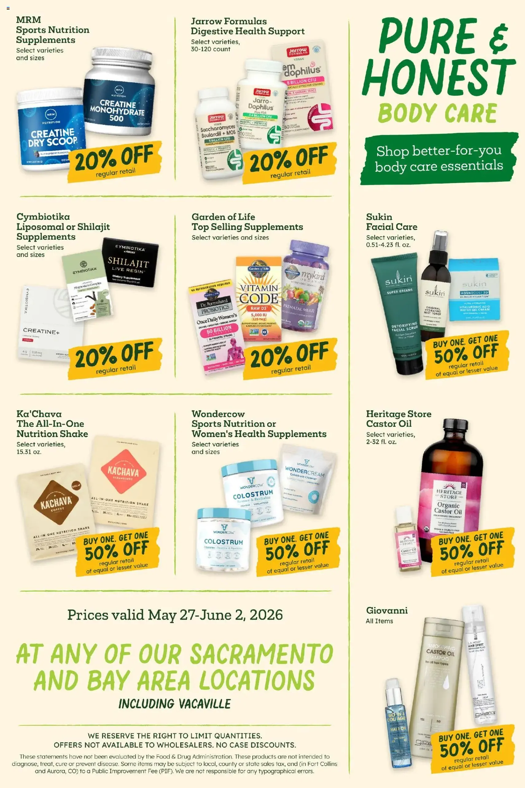 Sprouts Weekly Ad - valid flyer from 05/27/2026, page 12 of 13