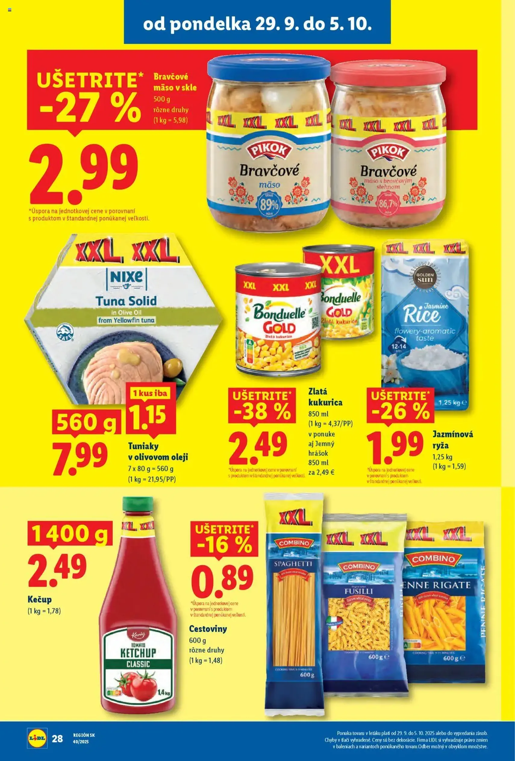 Lidl leták - platný leták od 29.09.2025 strana 38 z 95