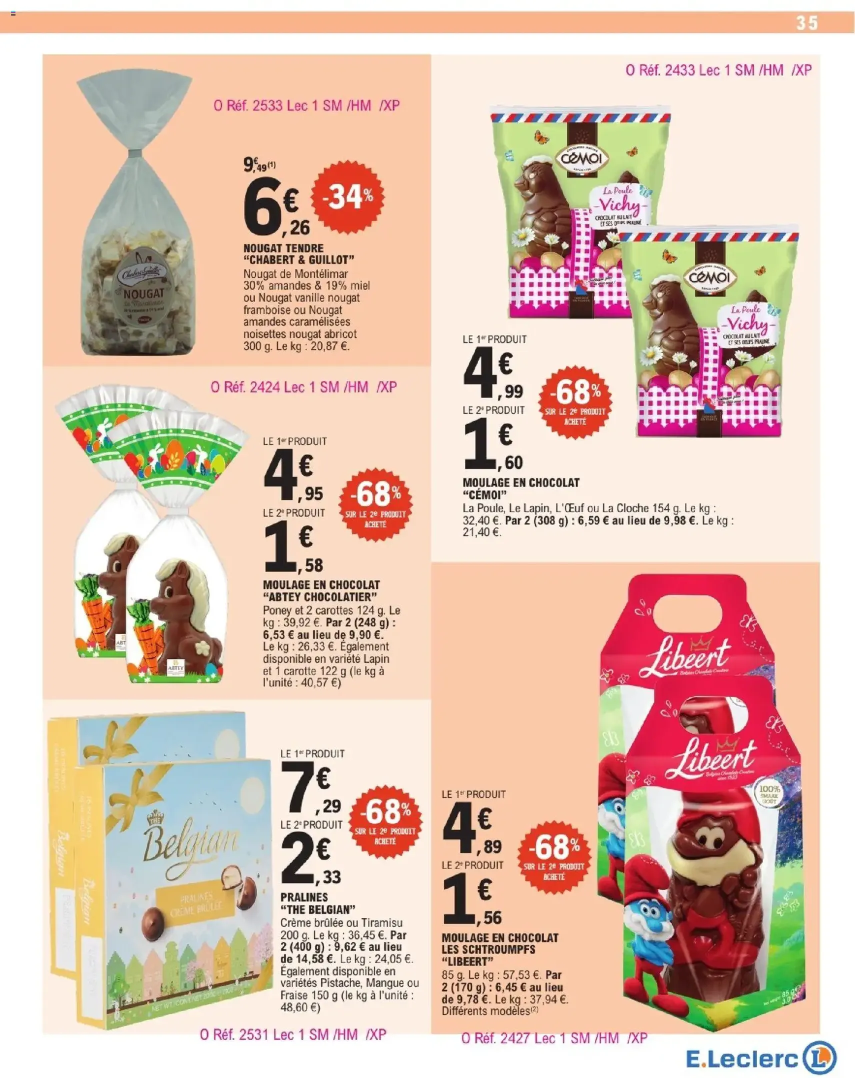 E.Leclerc catalogue de la semaine 13 - brochure valable à partir du 24/03/2026, page 35 sur 63