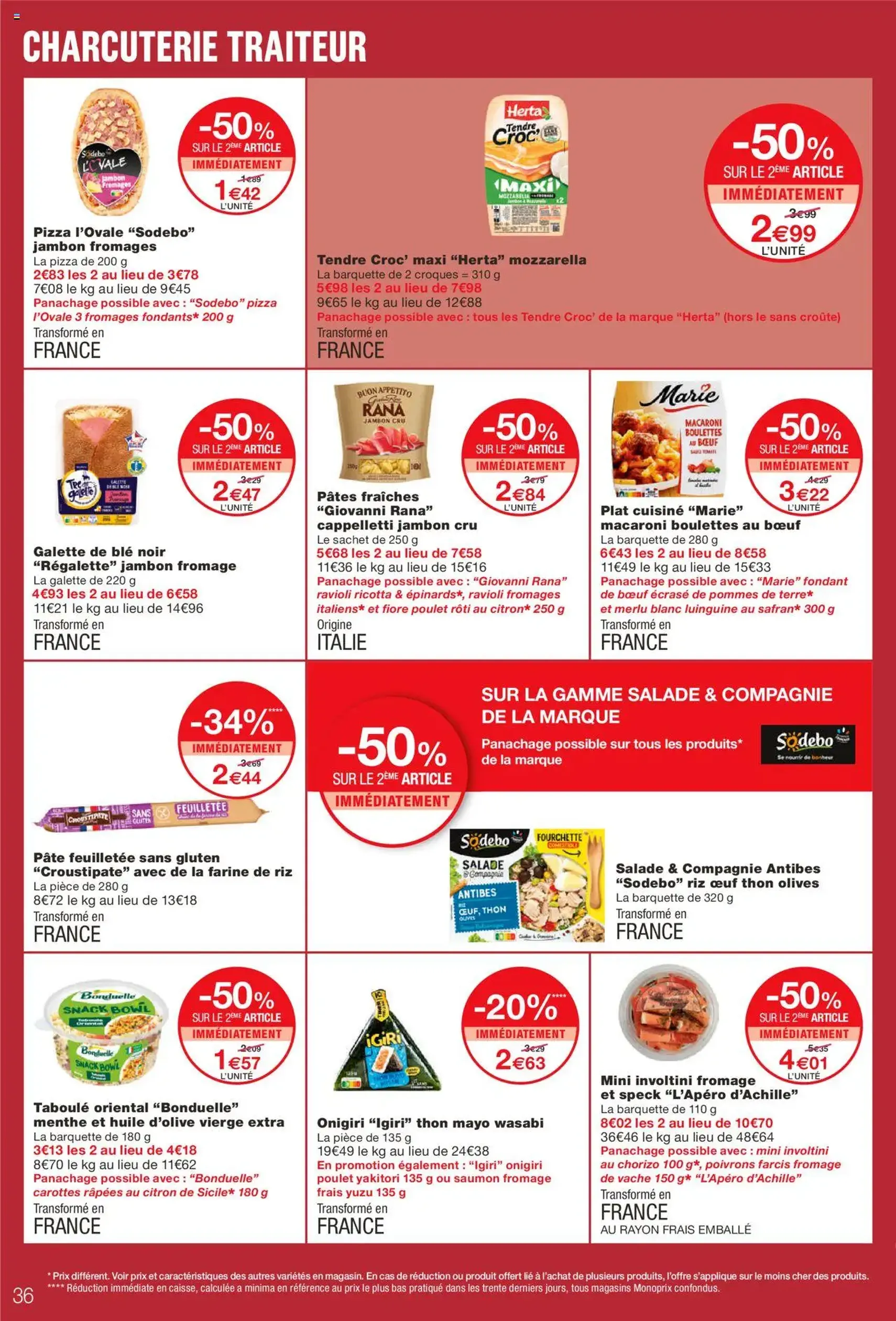 Monoprix catalogue - brochure valable à partir du 09/09/2025, page 36 sur 54 Monoprix catalogue - brochure valable à partir du 09/09/2025, page 36 sur 54