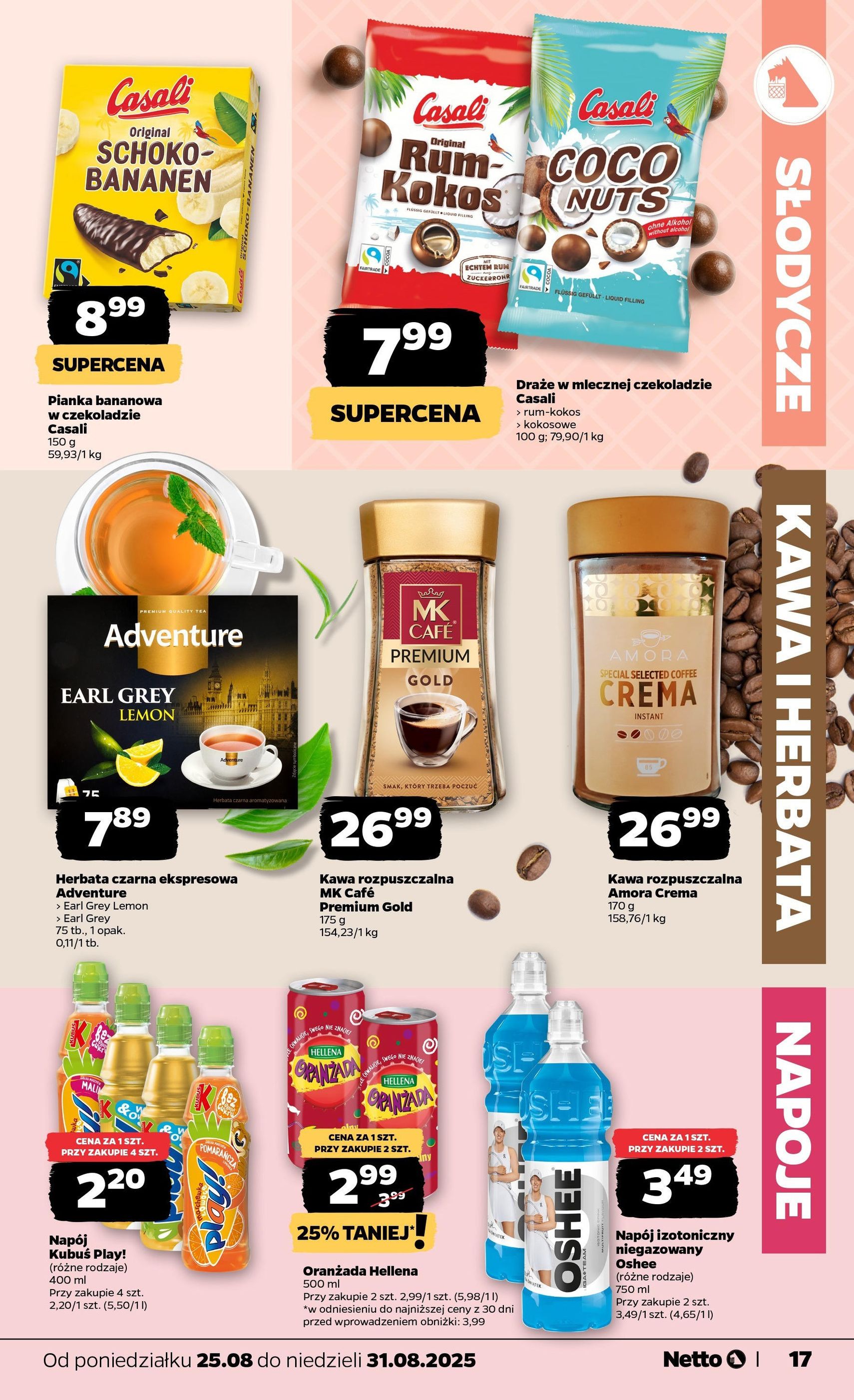 Netto gazetka - Spożywcza - ważny gazetka od 25.08.2025 strona 17 z 31 Netto gazetka - Spożywcza - ważny gazetka od 25.08.2025 strona 17 z 31