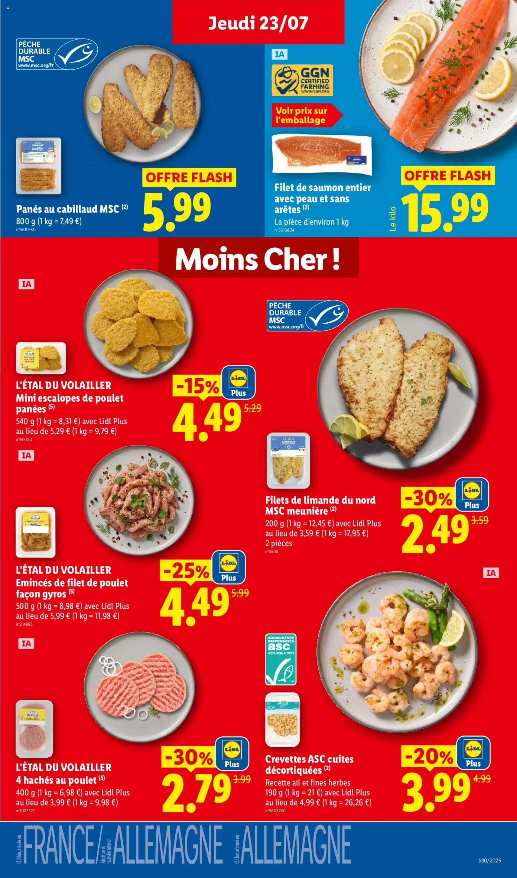 LIDL catalogue - brochure valable à partir du 23/07/2026, page 9 sur 64