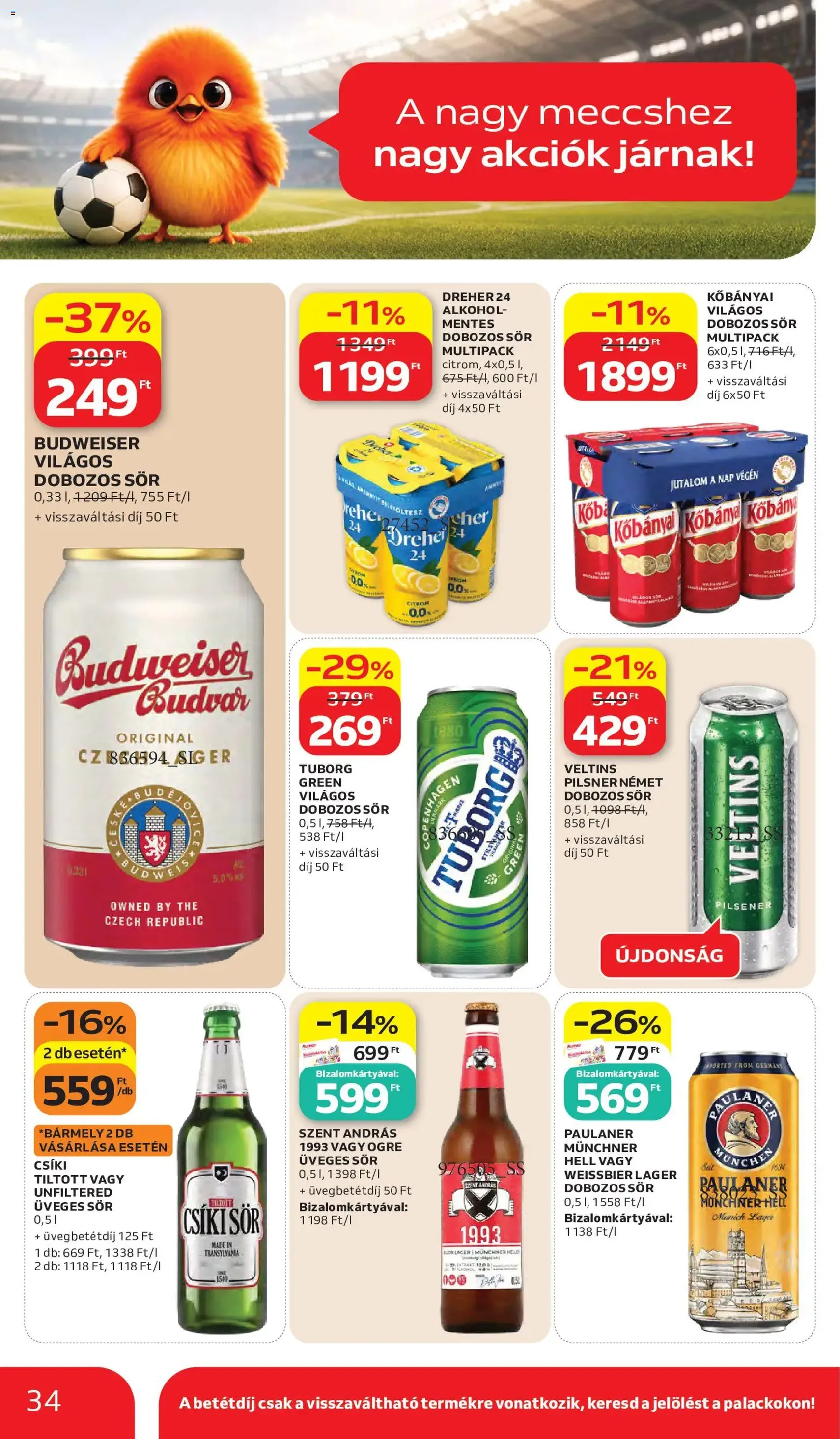 Auchan akciós újság - 2026.05.28. érvényes szórólap 34 oldal 58 oldalból