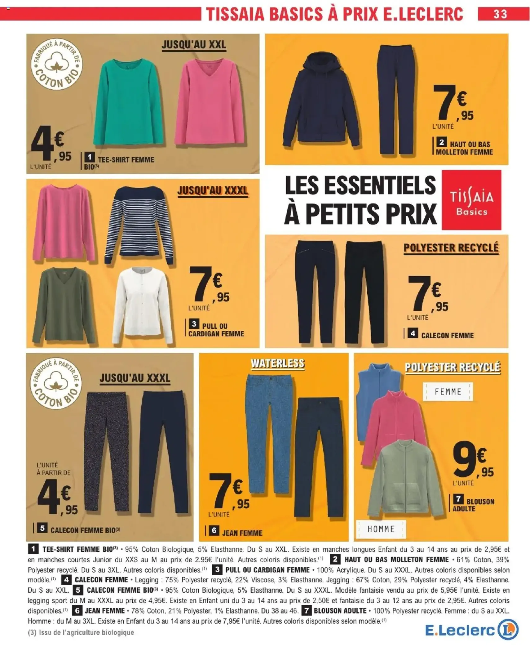 E.Leclerc catalogue semaine 2 - brochure valable à partir du 06/01/2026, page 33 sur 56