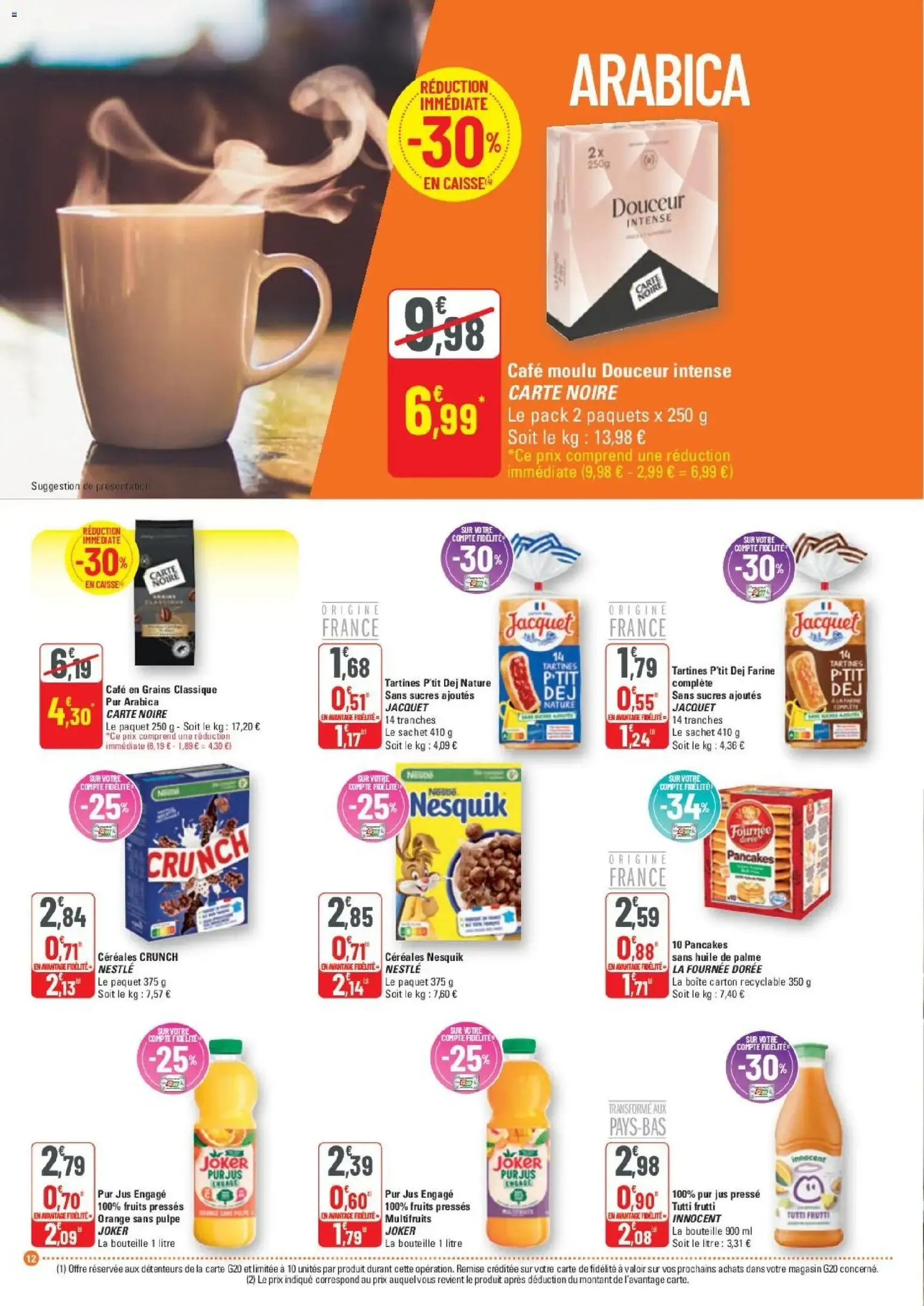 G20 Supermarchés catalogue - brochure valable à partir du 28/01/2026, page 12 sur 20