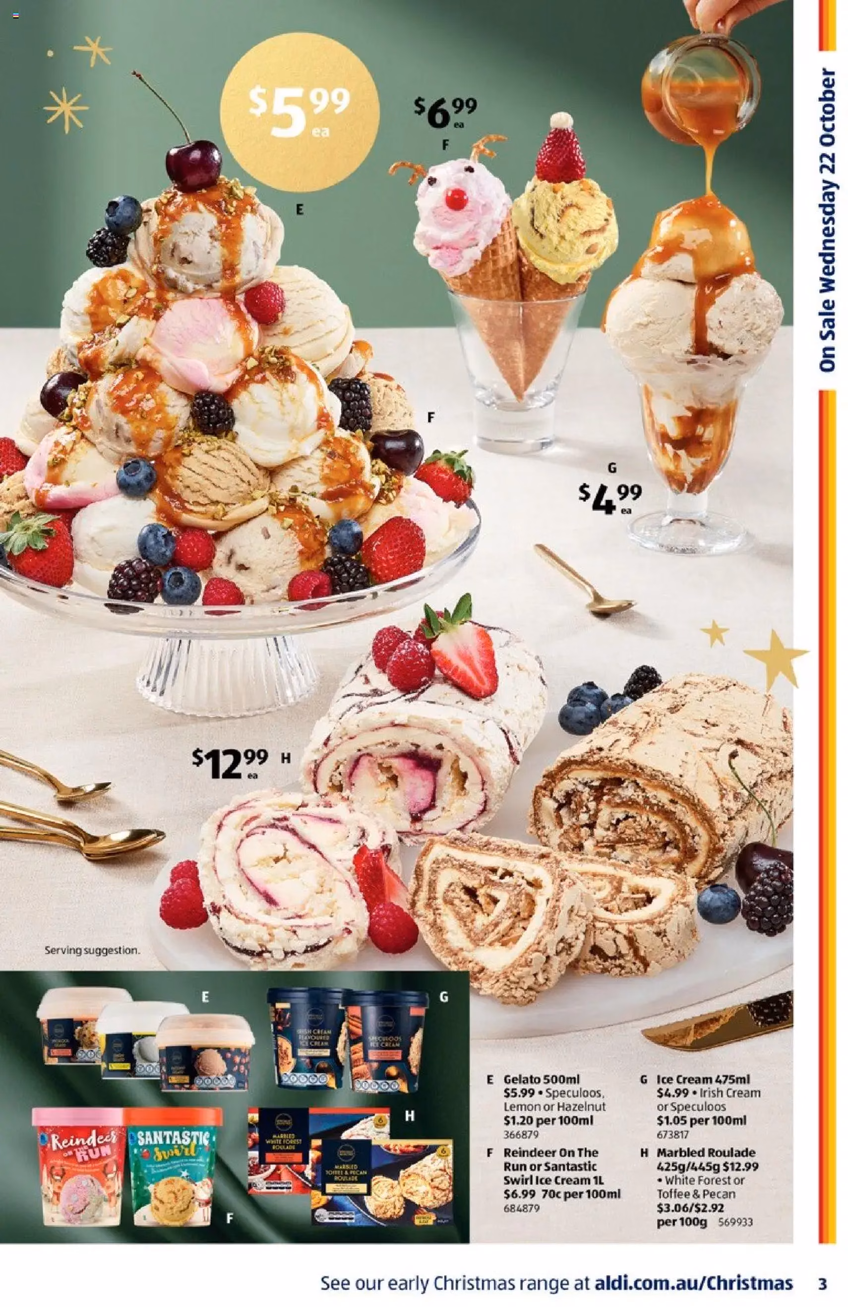 Catalogue Aldi - valid flyer from 22/10/2025, page 3 of 38 Catalogue Aldi - valid flyer from 22/10/2025, page 3 of 38