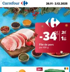 Catalog Carrefour - previzualizare cataloage valabilă începând cu 26.11.2025