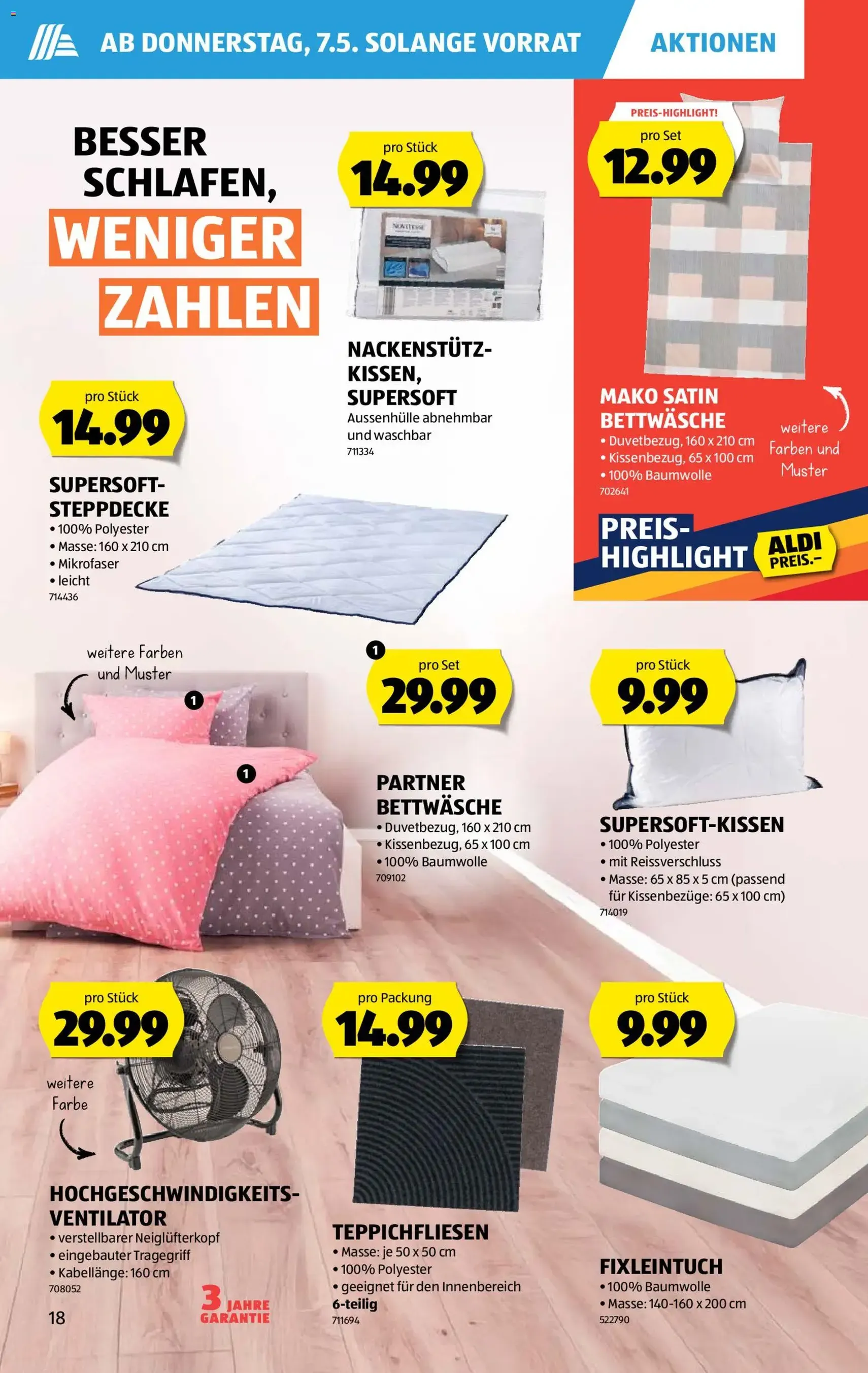 Aldi aktionen - Gültiger Prospekt ab 07.05.2026, Seite 18 von insgesamt 35